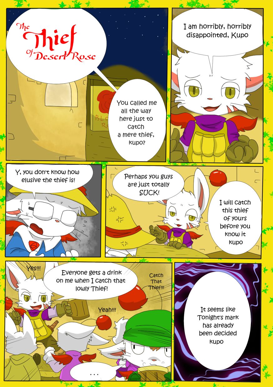 Akai Kitsune - Thief of Desert Rose &amp; Hidden Chapter + extras page 1 full