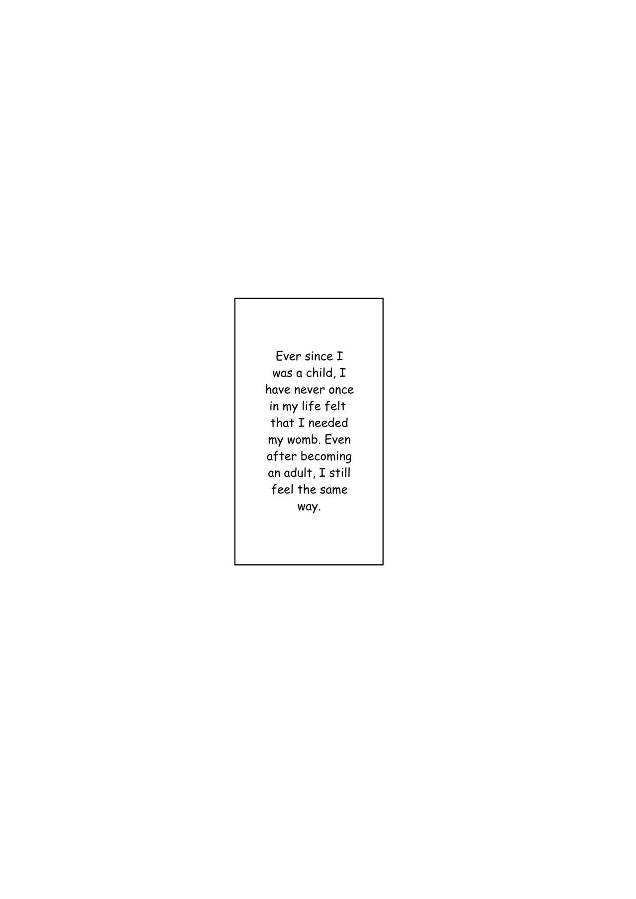A story about eating your own womb page 1 full