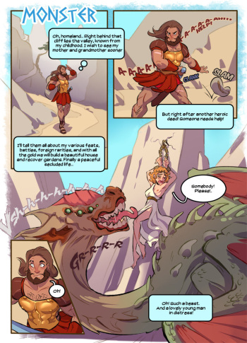 Comic: Monster cover