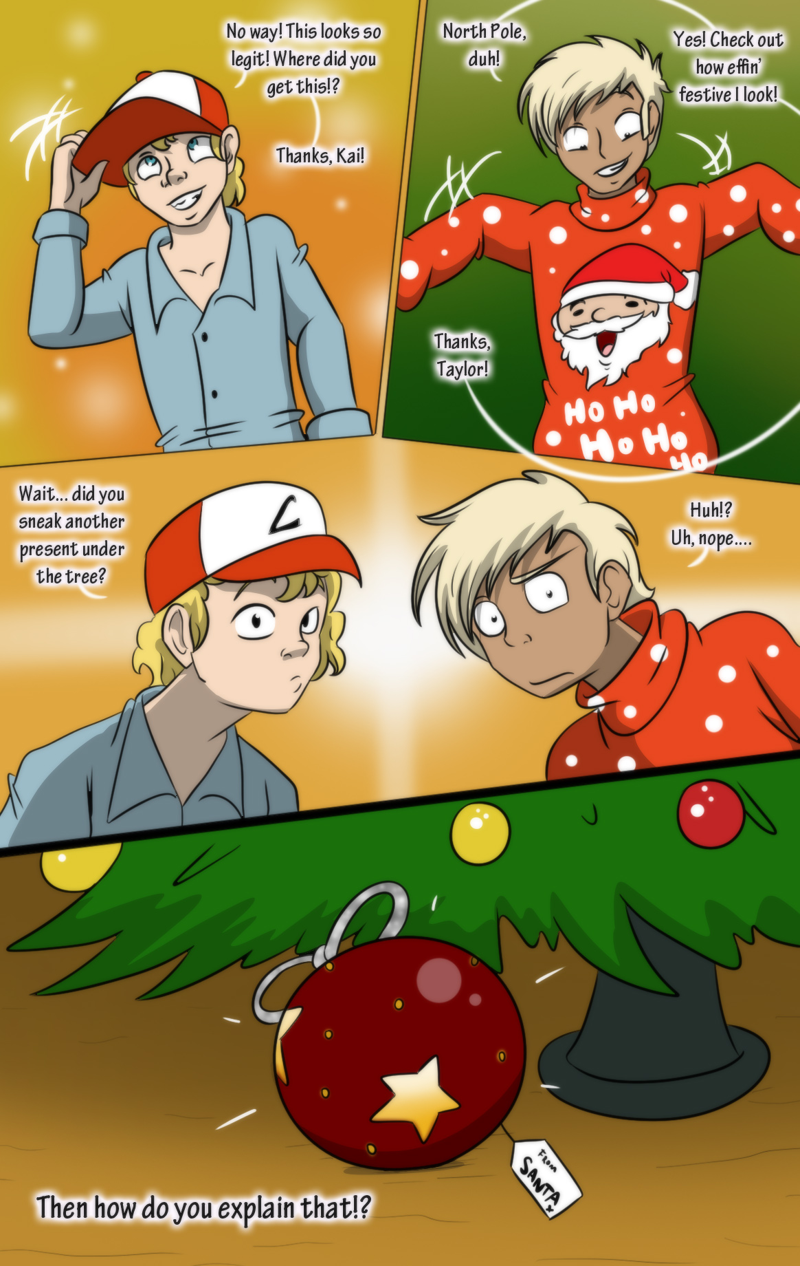Bombshell Bimbo Christmas TG page 3 full