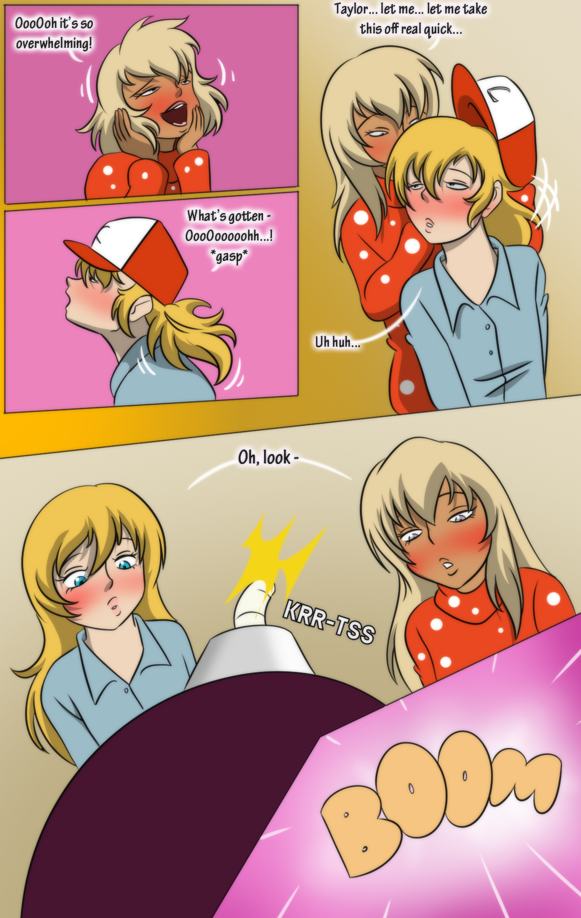 Bombshell Bimbo Christmas TG page 7 full