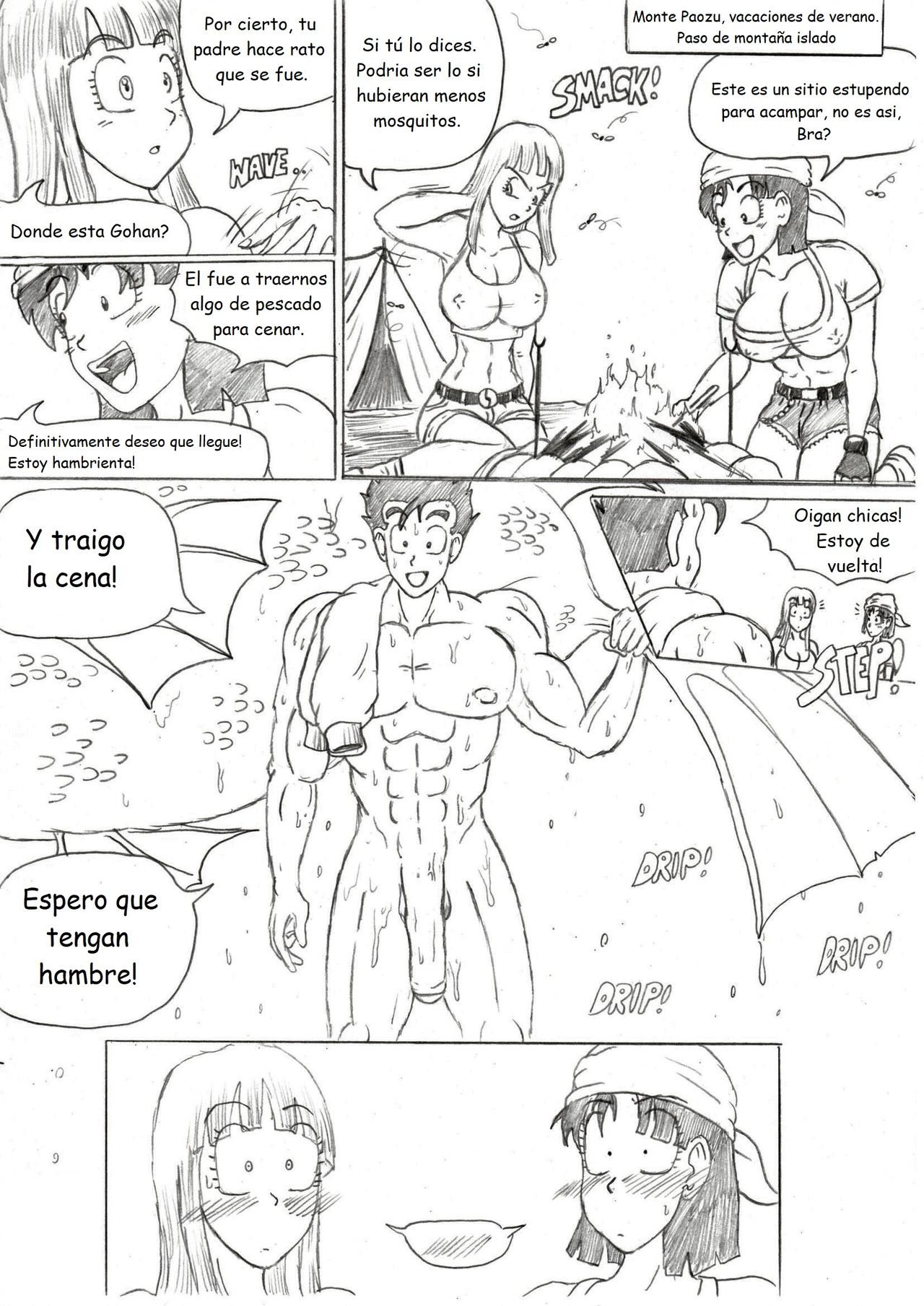 Dragon Ball NTR 4 - Camping Trip page 2 full