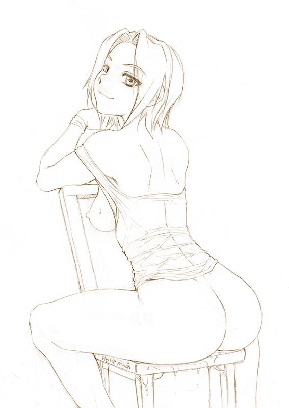 Artwork,Sketches, and Pinups  - 1.1 . Old Sketches page 5 full