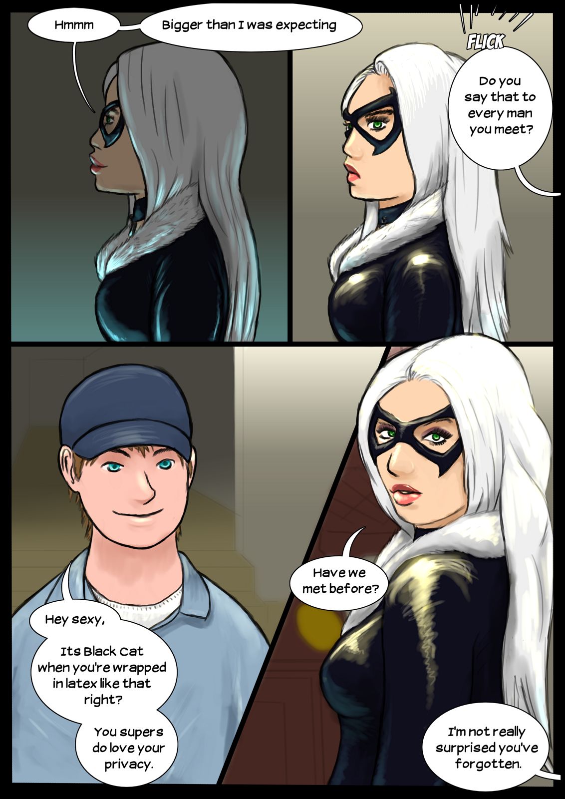 Superheroine Submission: Black Cat page 4 full
