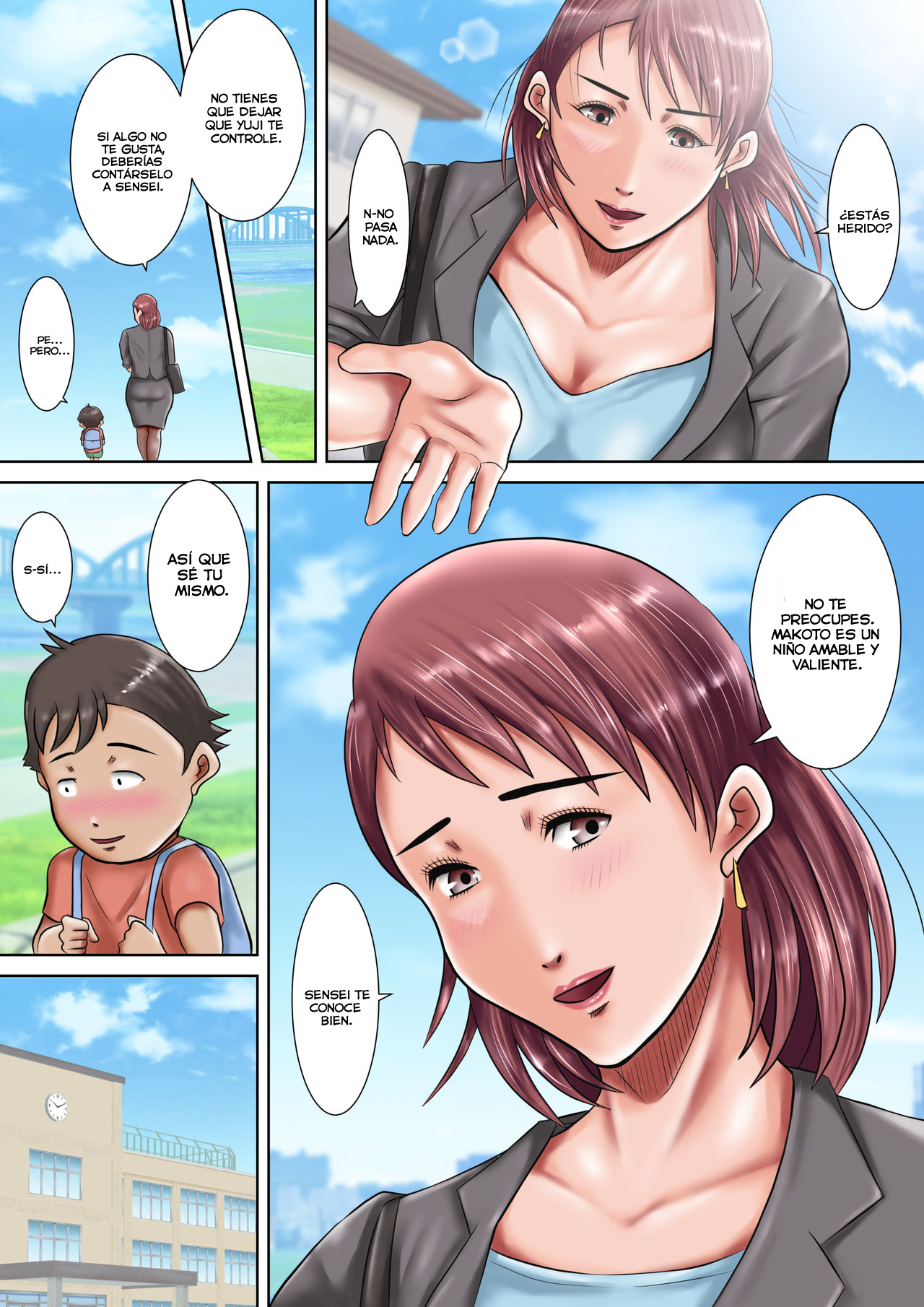 Sensei es nuestro urinal de carne | Bokura no Nikubenki Sensei page 4 full
