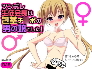 Tsundere Seito Kaichou wa Houkei Chinpo no Otokonoko deshita! cover