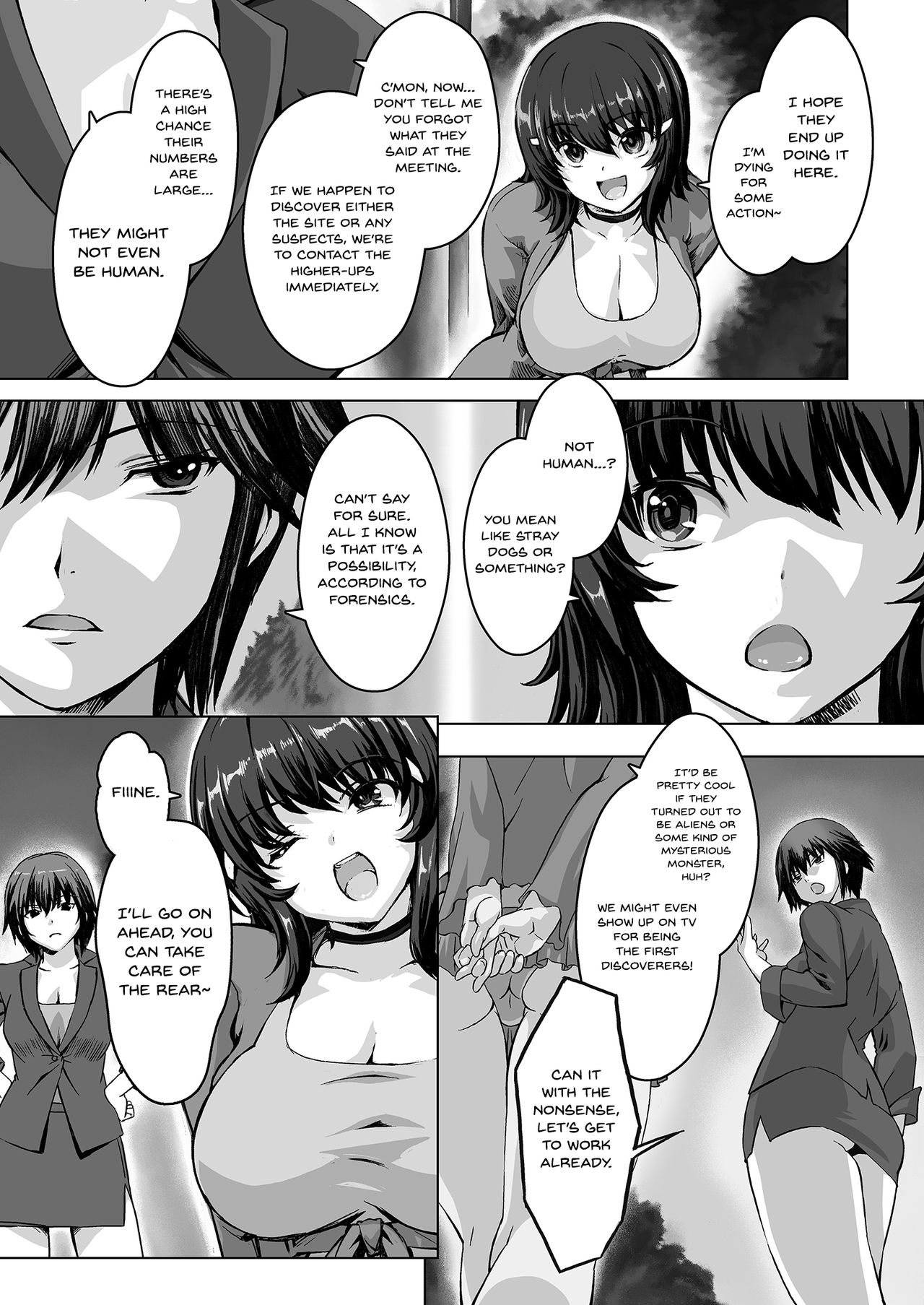 Sukumizu Sentai Bikininger R Vol. 1 page 6 full