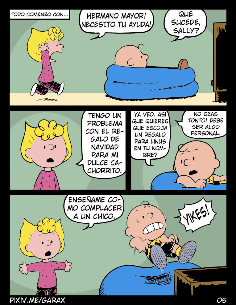 You are a  fucker, Charlie Brown page 5 full