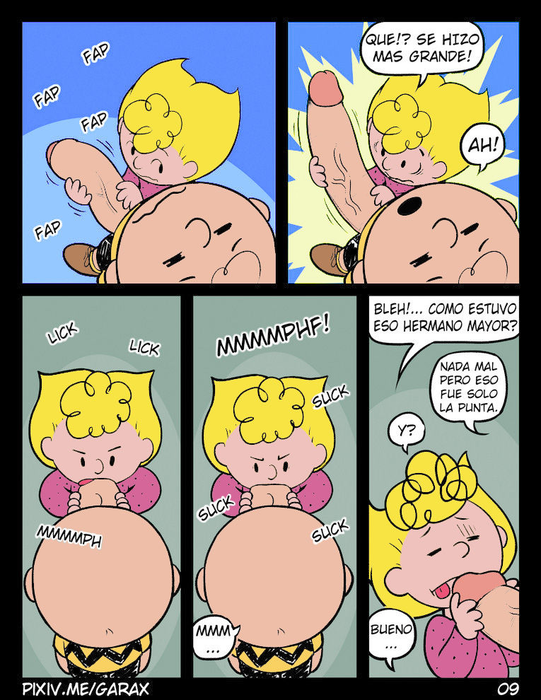 You are a  fucker, Charlie Brown page 9 full