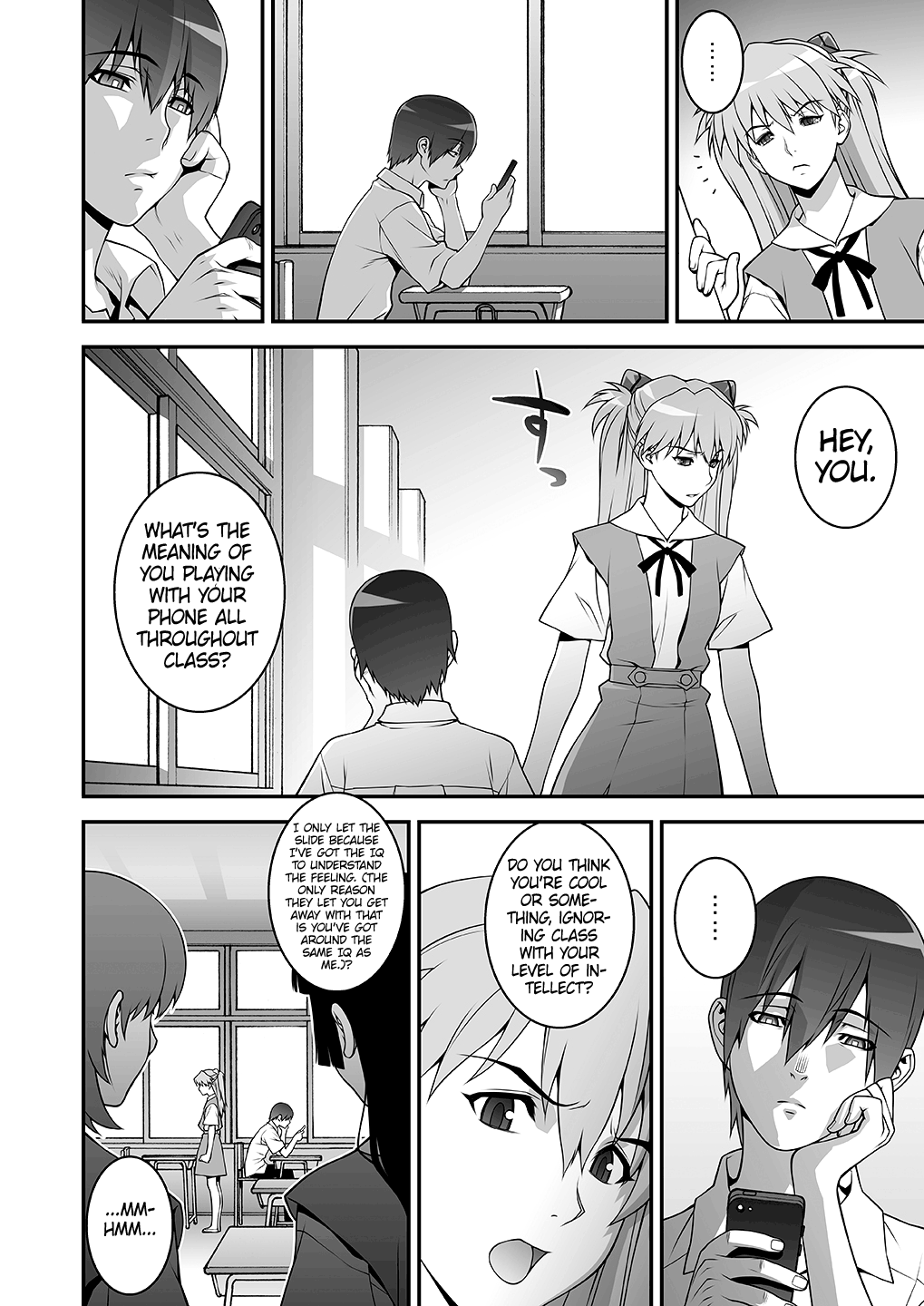 IQ200 no Nikubenki | 200IQ Cumdump   =White Symphony= page 5 full