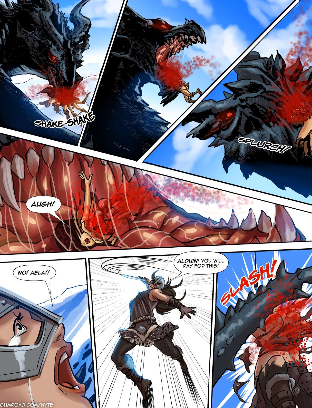 Skyrim: Alduin's Rage page 3 full