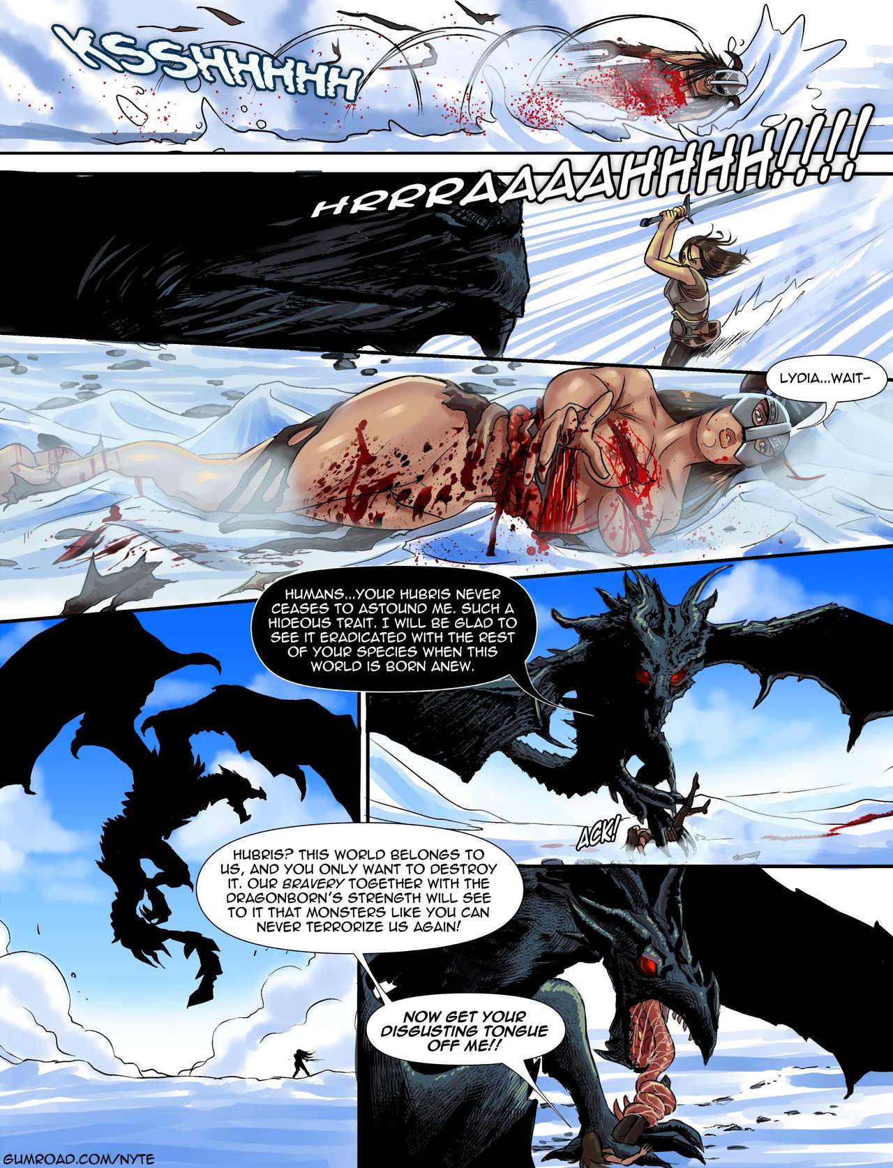 Skyrim: Alduin's Rage page 4 full