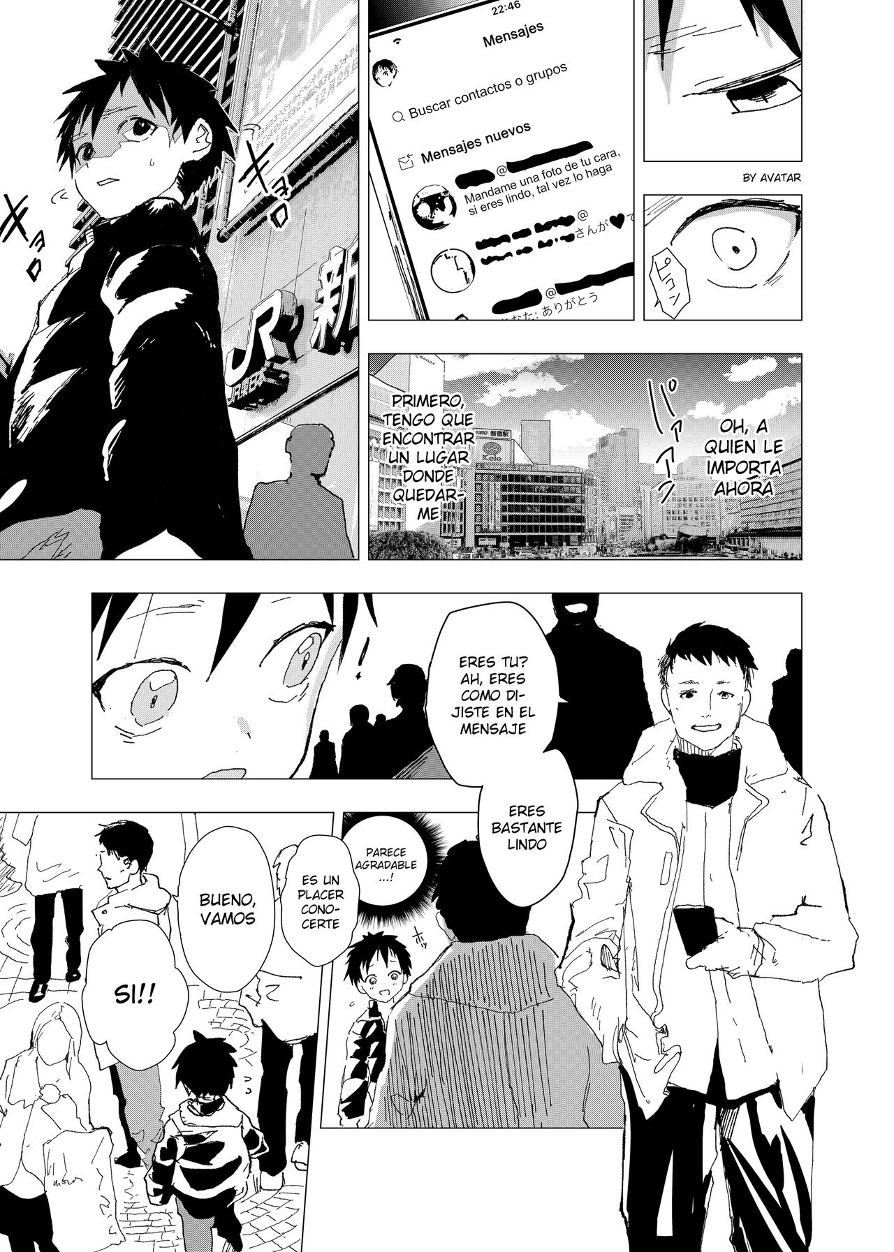 Ibasho ga Nainode Kami-machi Shite Mita Suterareta Shounen no Eromanga page 5 full