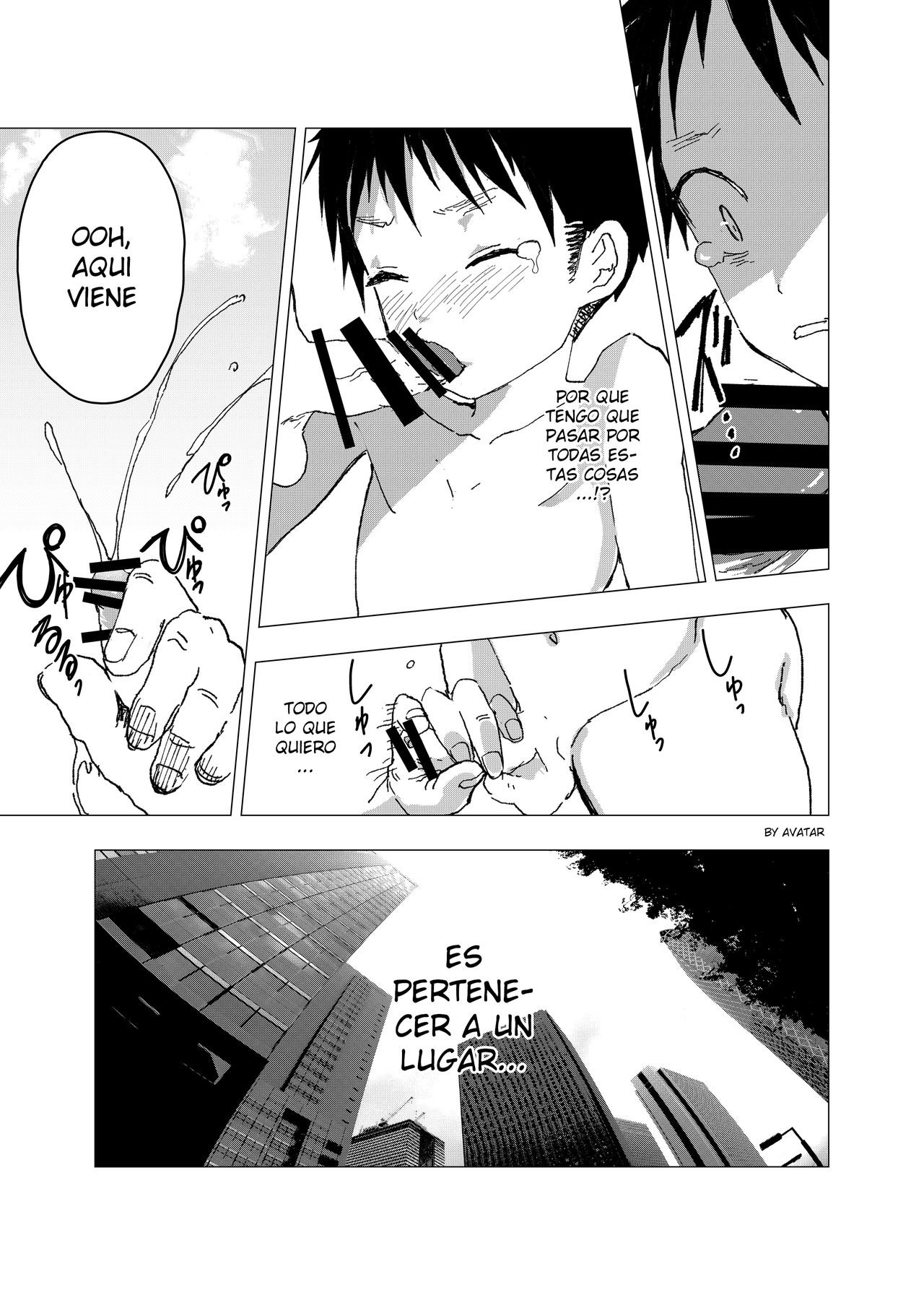 Ibasho ga Nainode Kami-machi Shite Mita Suterareta Shounen no Eromanga page 9 full