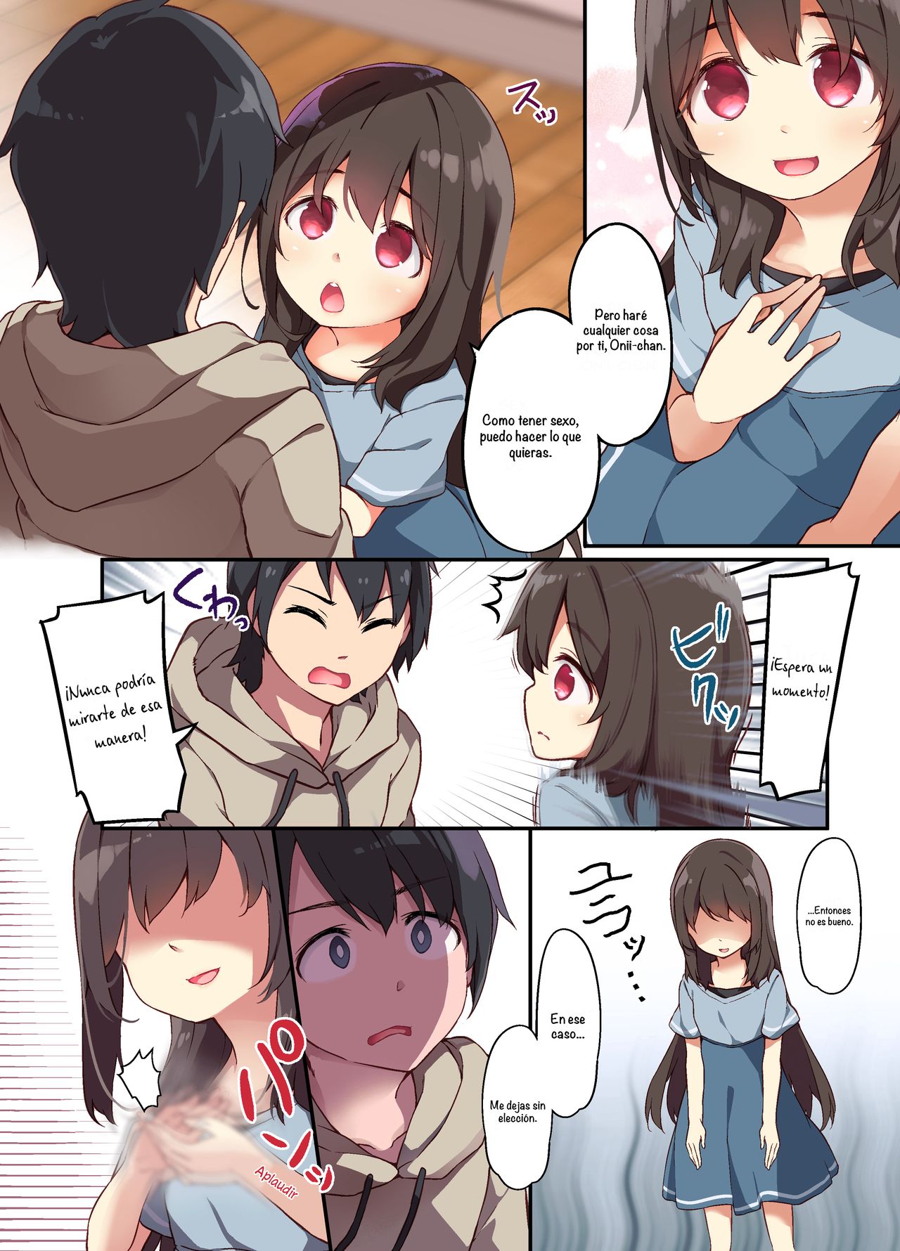 A Yandere Little Sister Wants to Be Impregnated by Her Big Brother, So She Switches Bodies With Him and They Have Baby-Making Sex page 7 full