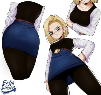 Android 18 Mini Comic cover