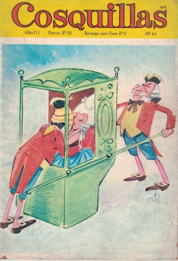 Revista Cosquillas N° 57 cover