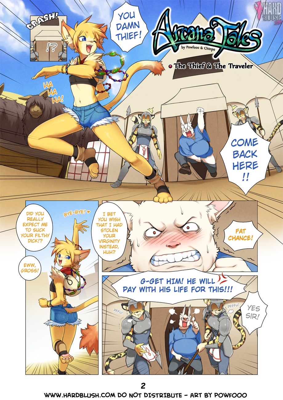 Arcana Tale: The Thief and The Traveler page 2 full