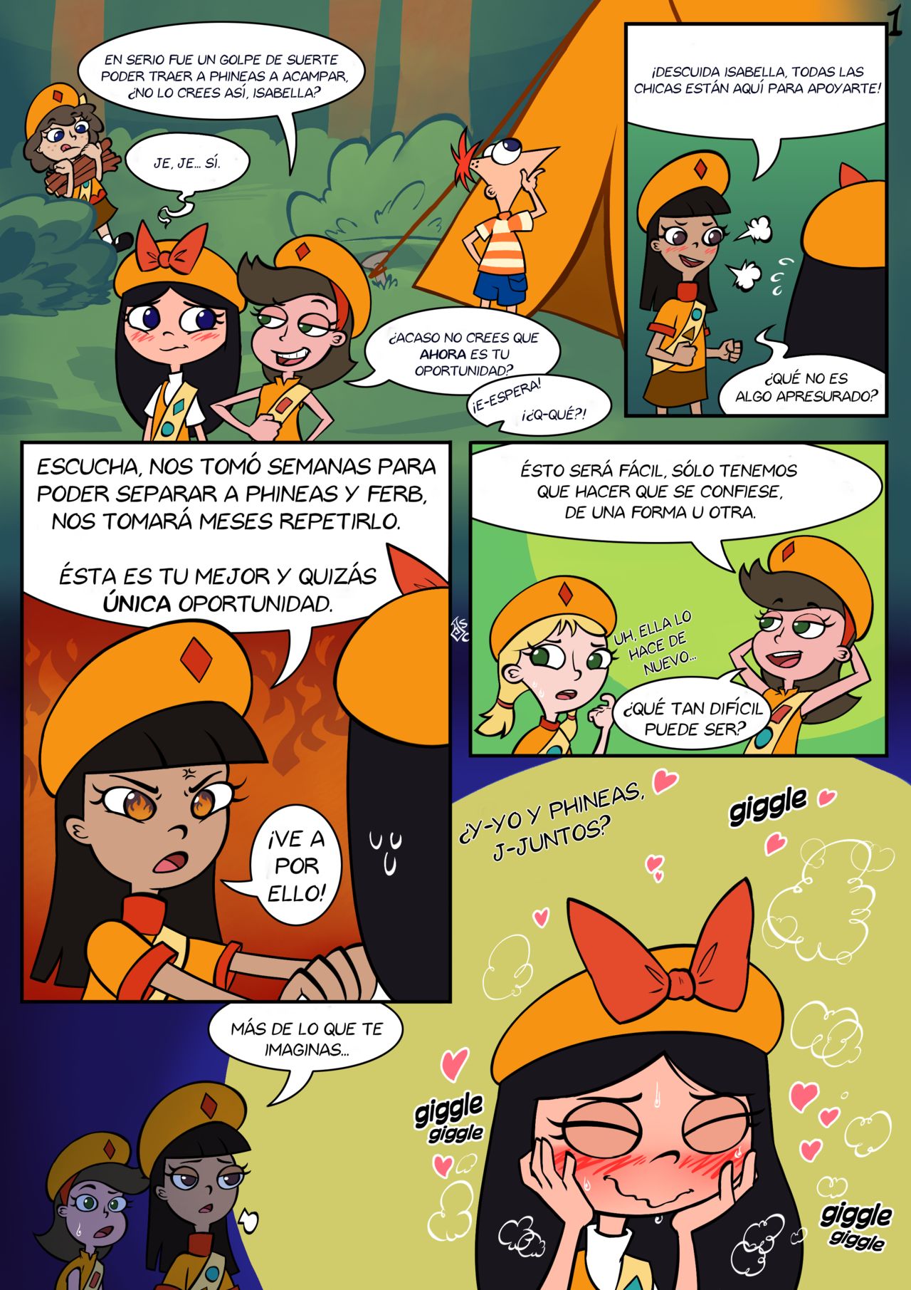 Pitching Tents Colored   Complete page 3 full