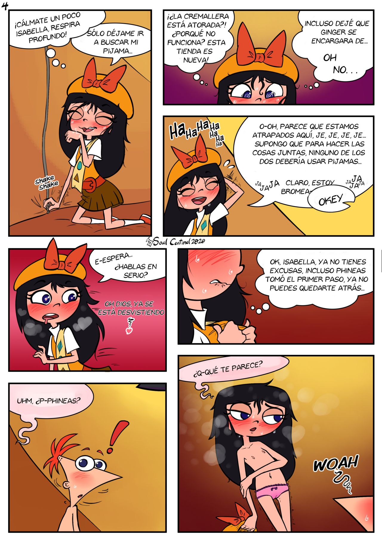 Pitching Tents Colored   Complete page 6 full
