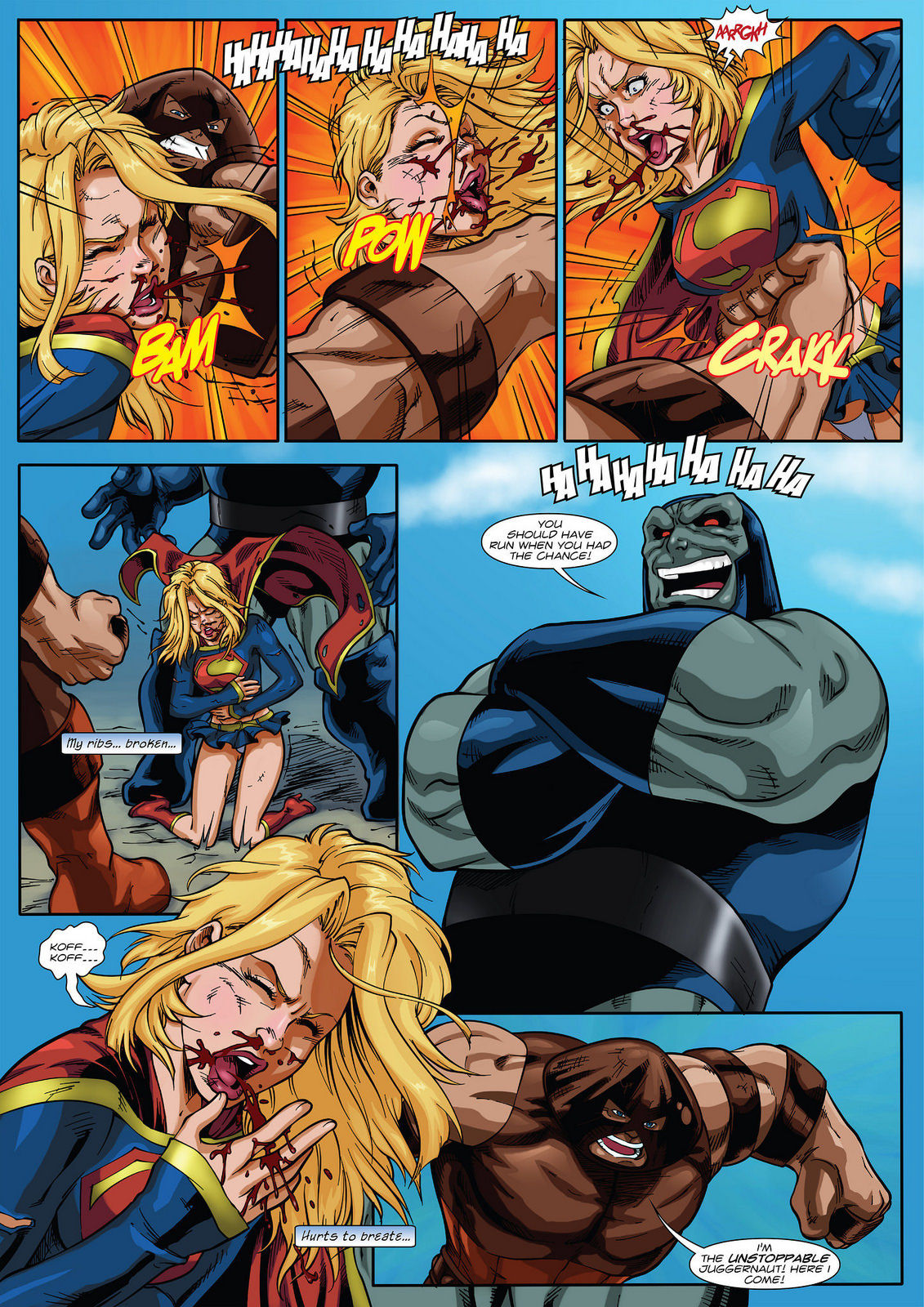 Supergirl's Last Stand page 8 full