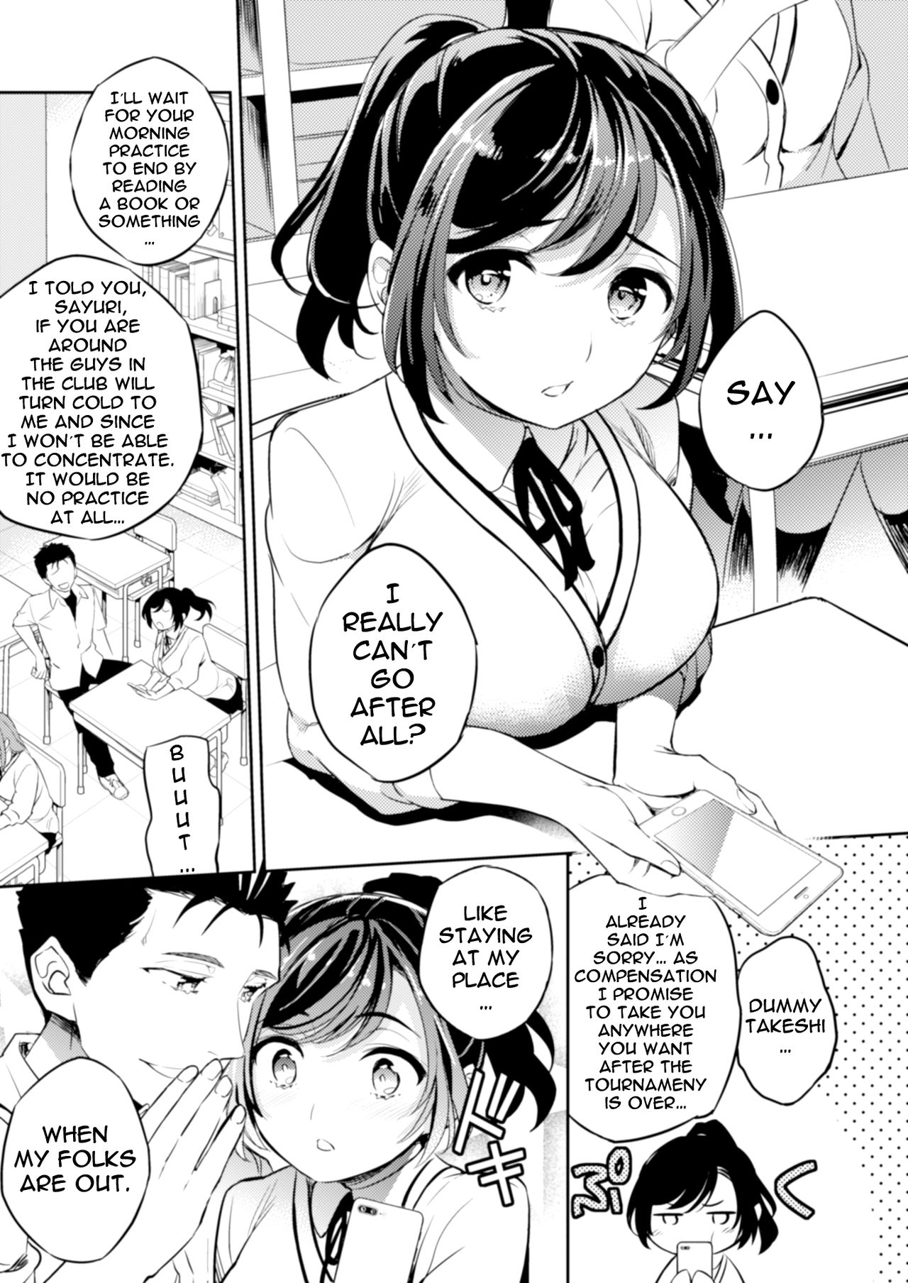 C9-41 Sayuri - Kareshi to Hatsu H Mokuzen ni Chikan ni NTR-reta Shoujo page 3 full
