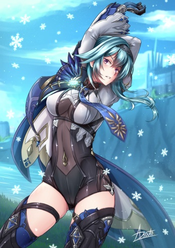 Eula Lawrence / Genshin Impact cover