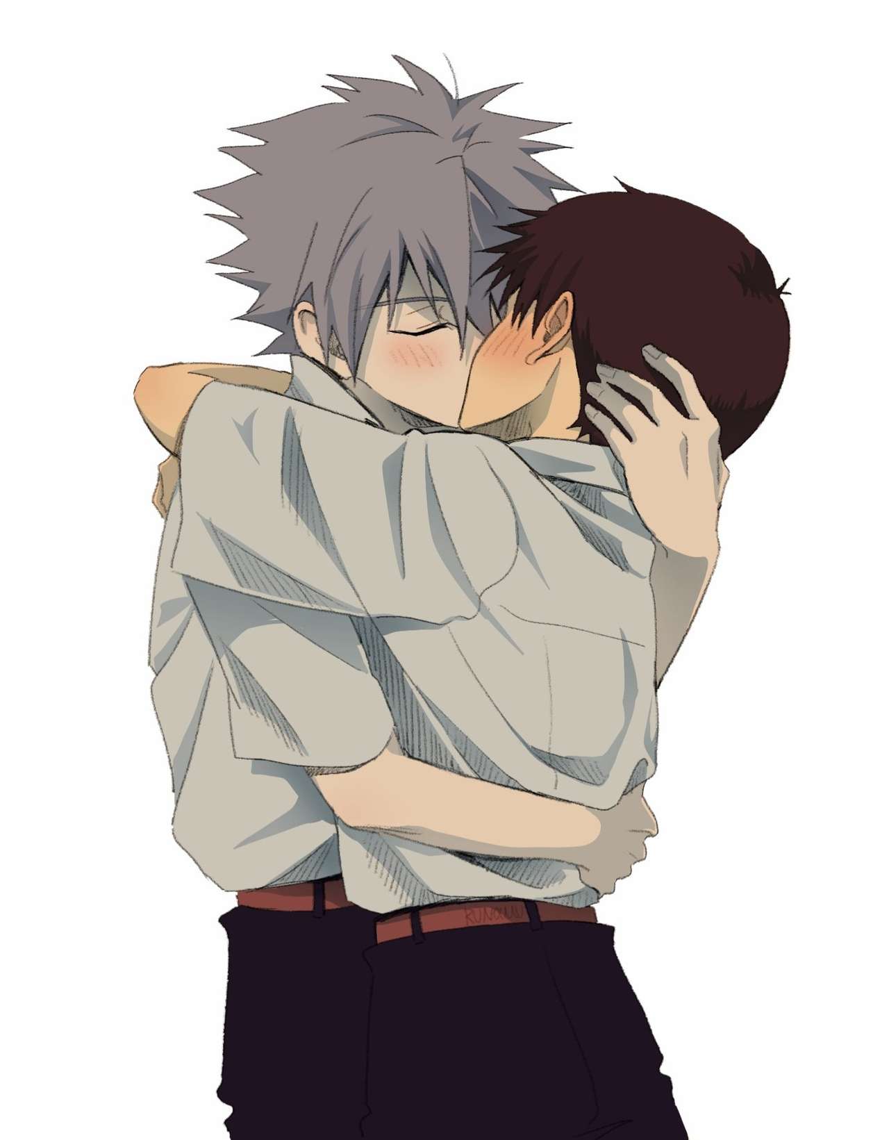 Ikari Shinji &amp; Nagisa Kaworu page 6 full