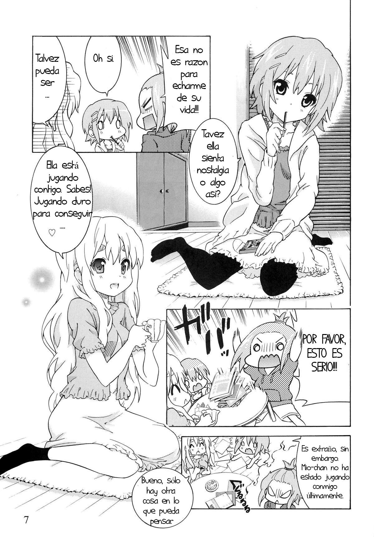 YURI-ON! #2 "Kosokoso Mio-chan!" page 6 full