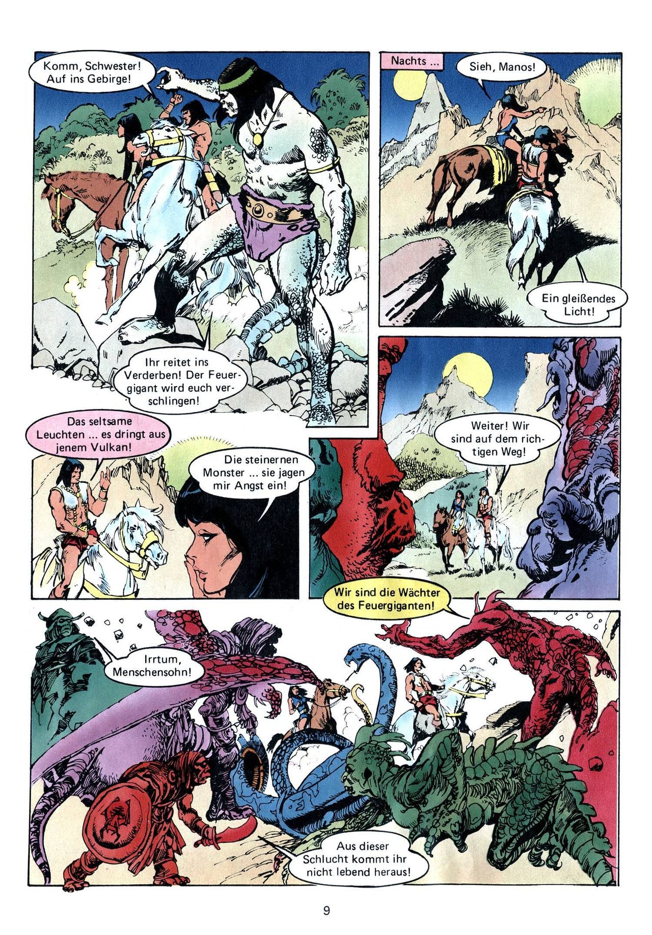 Manos - Der Dämonenjäger - Geister Geschichten 3 page 9 full