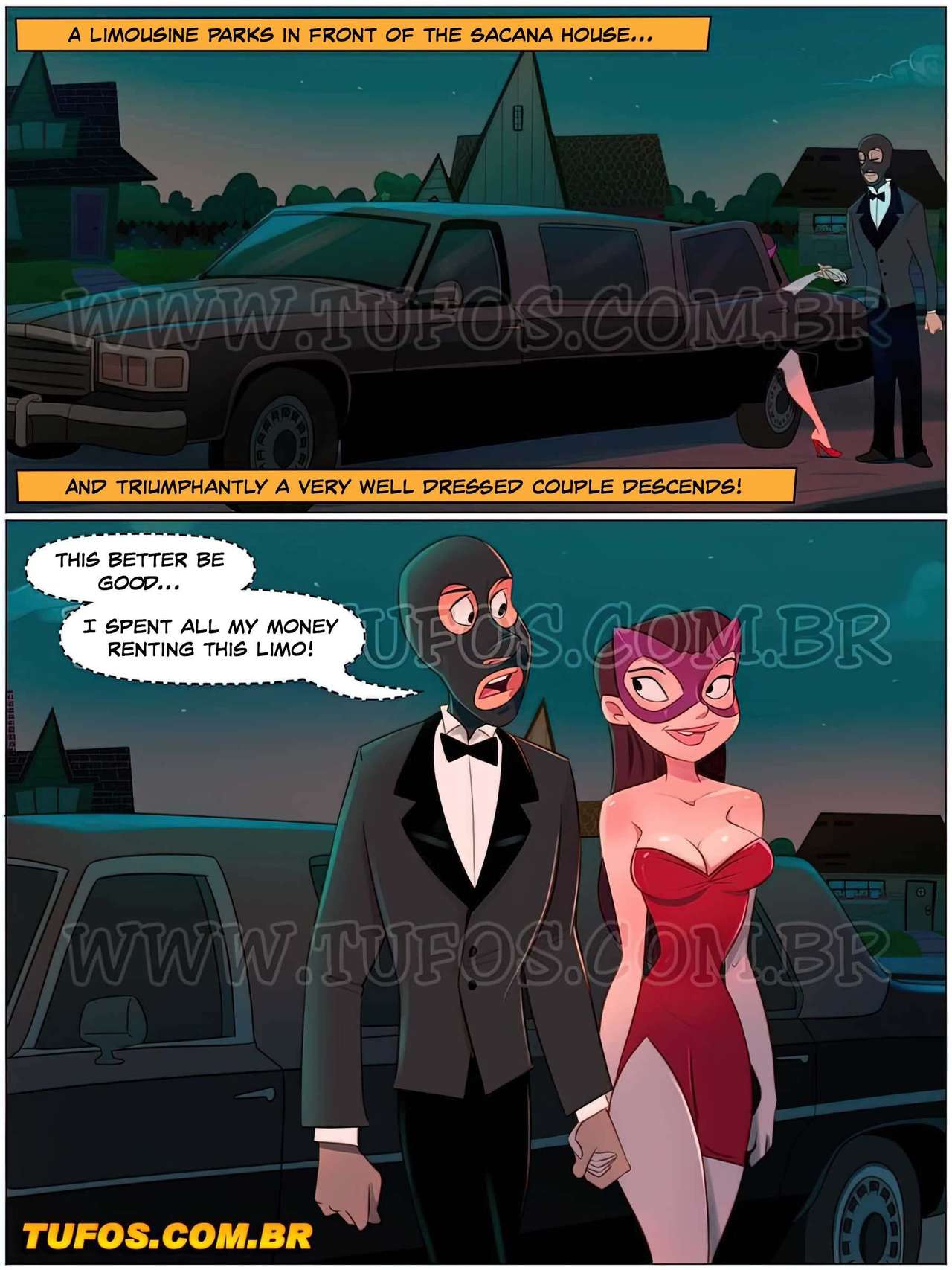 Familia Sacana  099 – The Naughtiest Couple – Tufos - english page 9 full