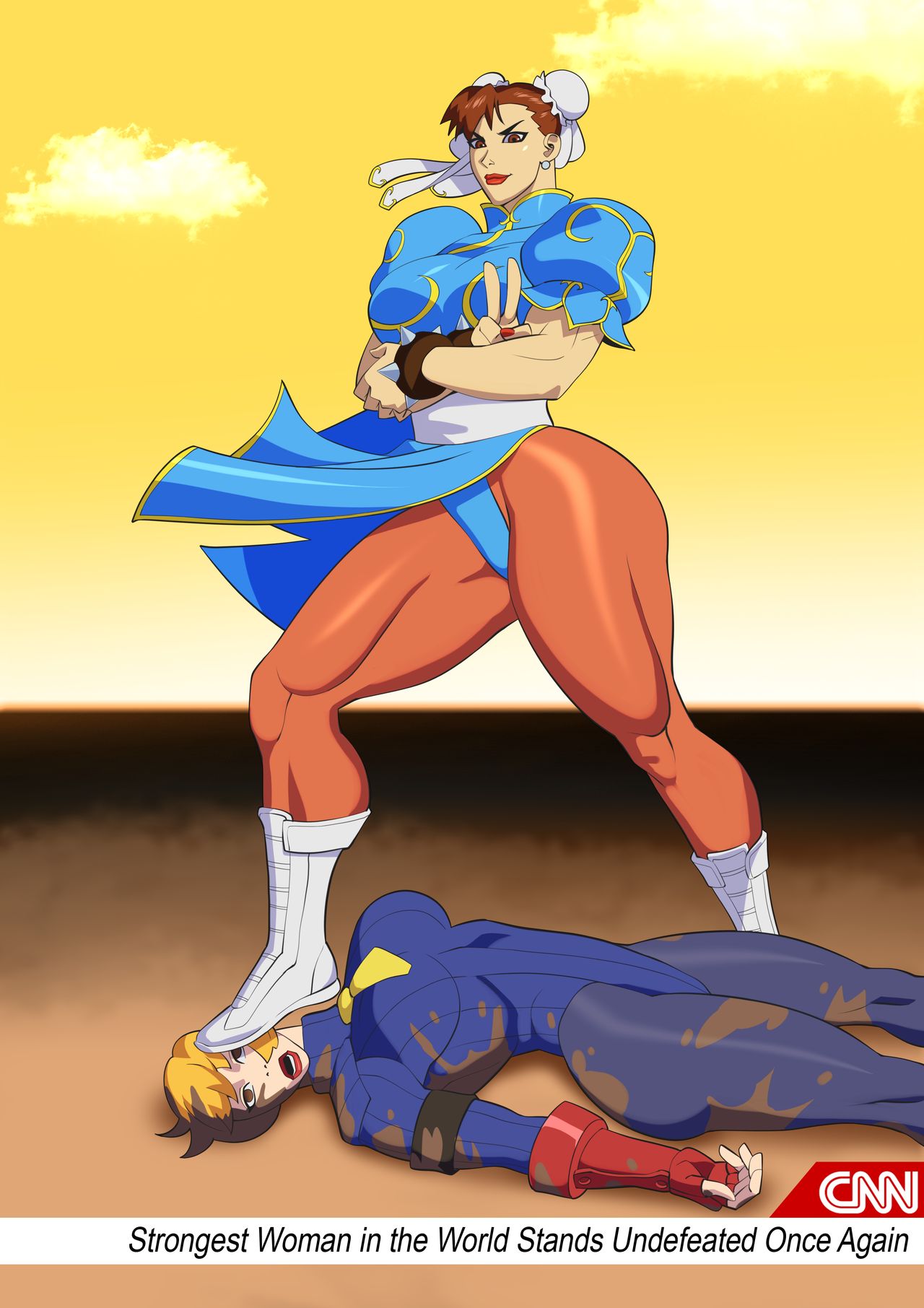 Chun-Li - Public Disgrace page 1 full