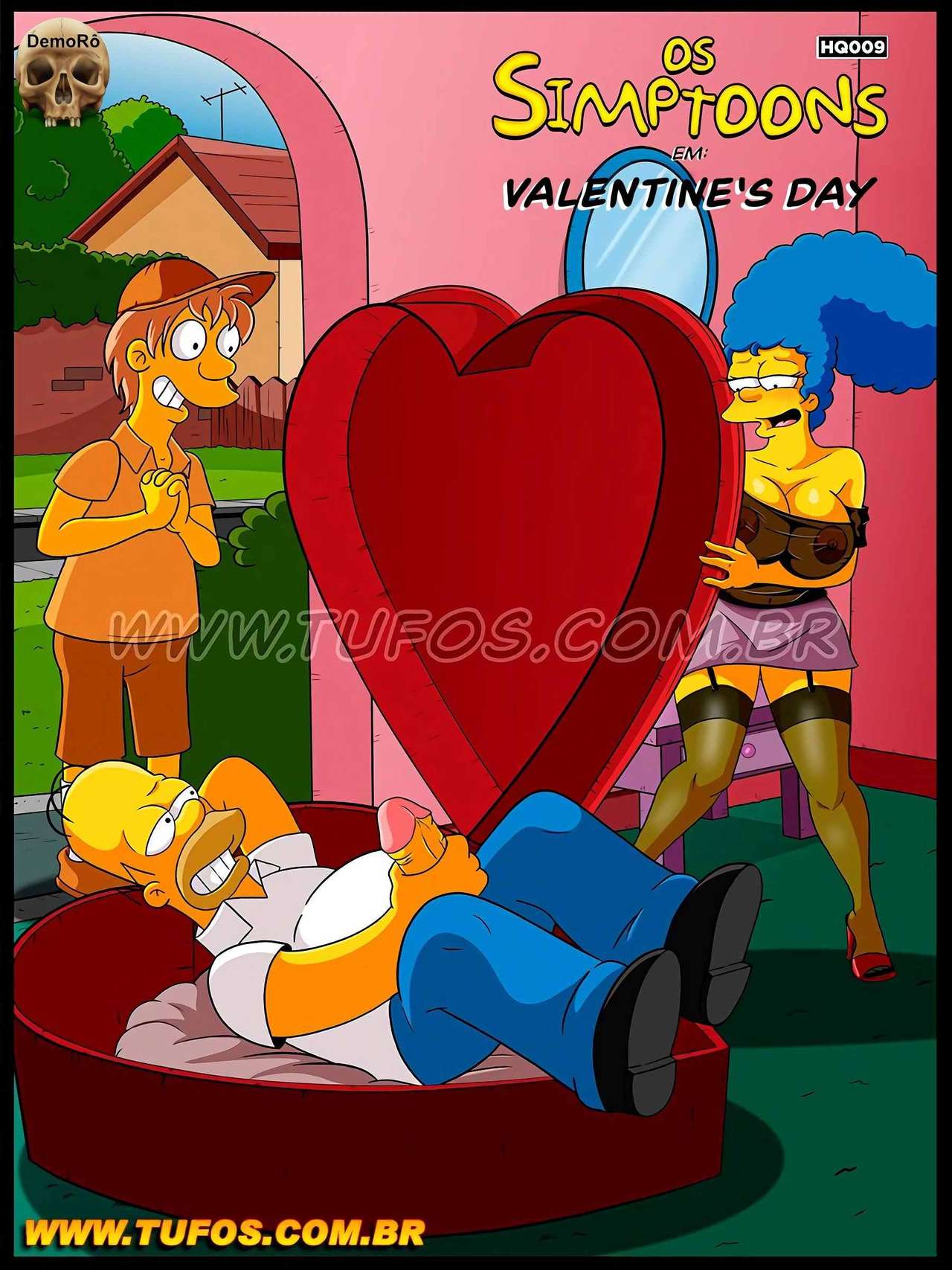 Os Simptoons 9 – Valentine’s Day – Tufos - english page 1 full