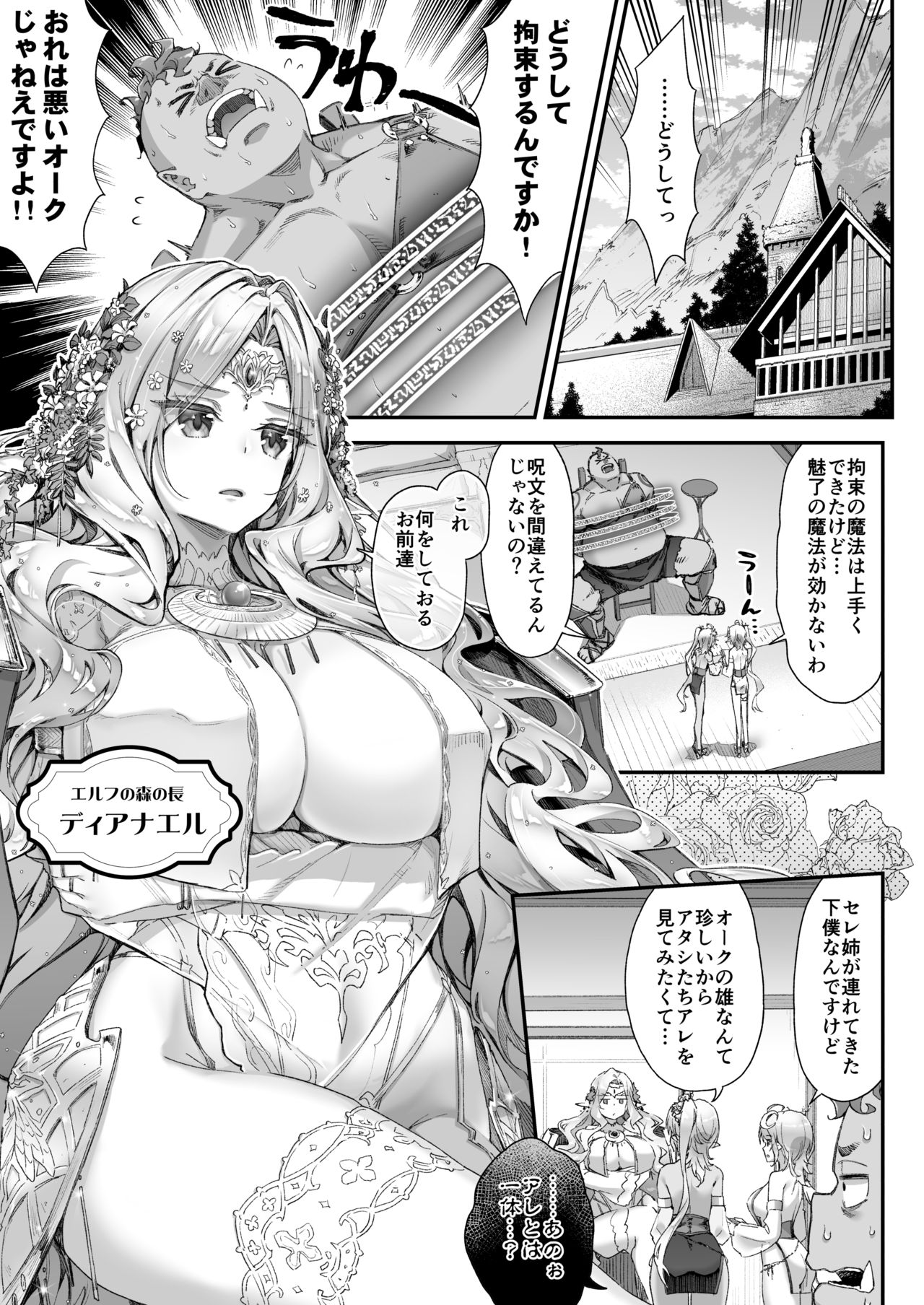 Oideyo! Midarana Elf no Mori page 4 full
