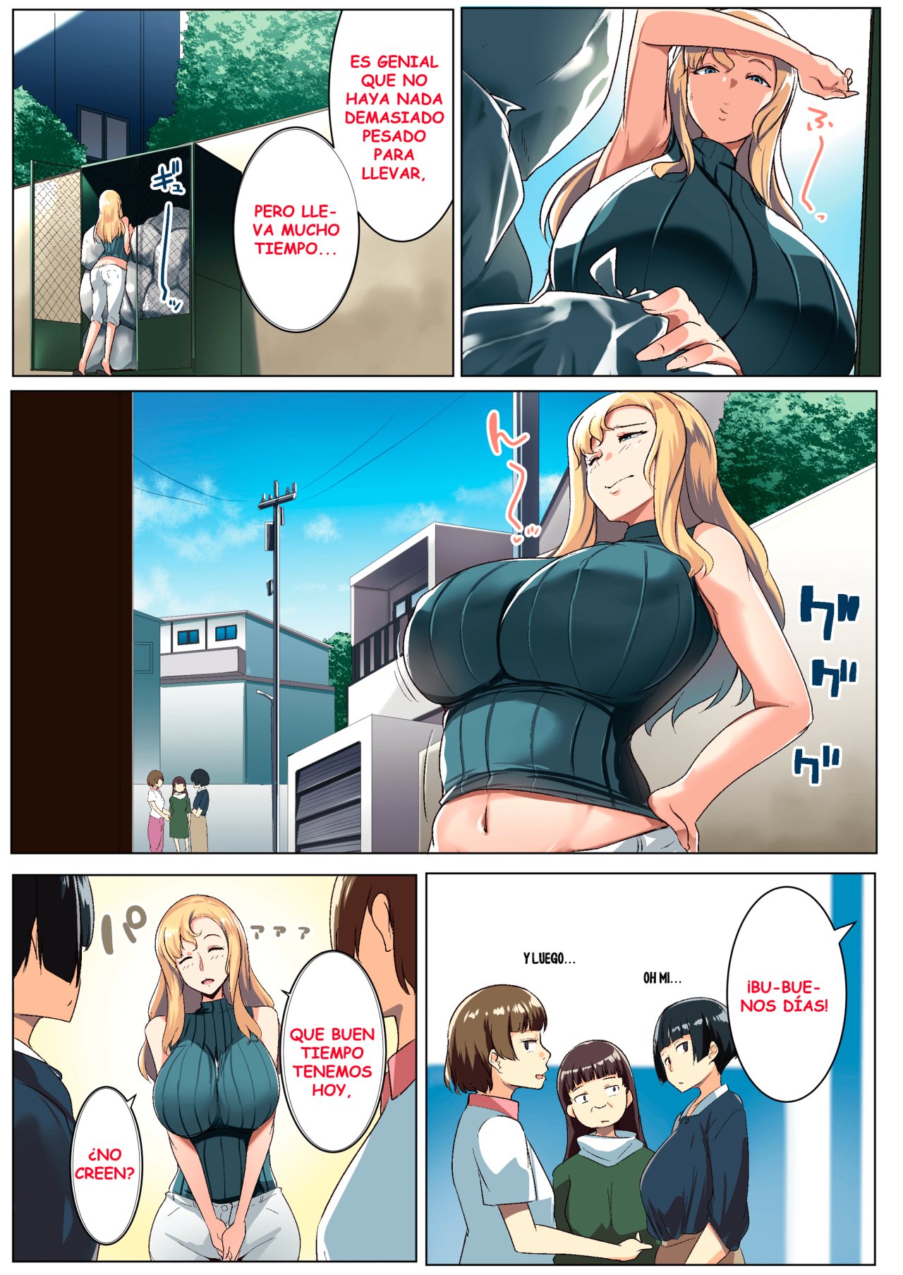 Kinpatsu Tsuma no Otomodachi | El buen amigo de la esposa rubia! page 4 full