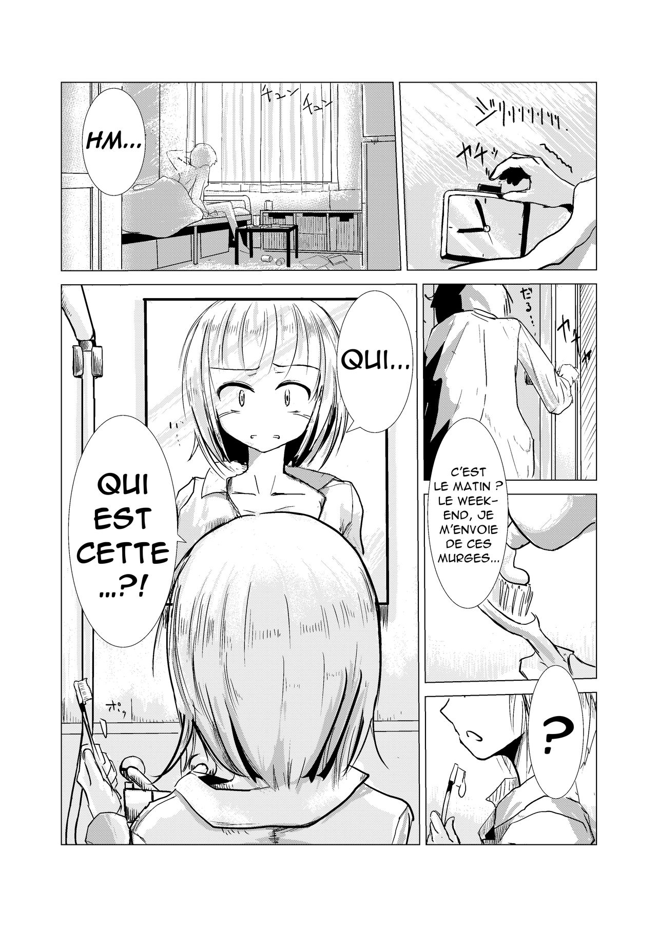 Asa Okitara Onna ni Natte ita page 2 full