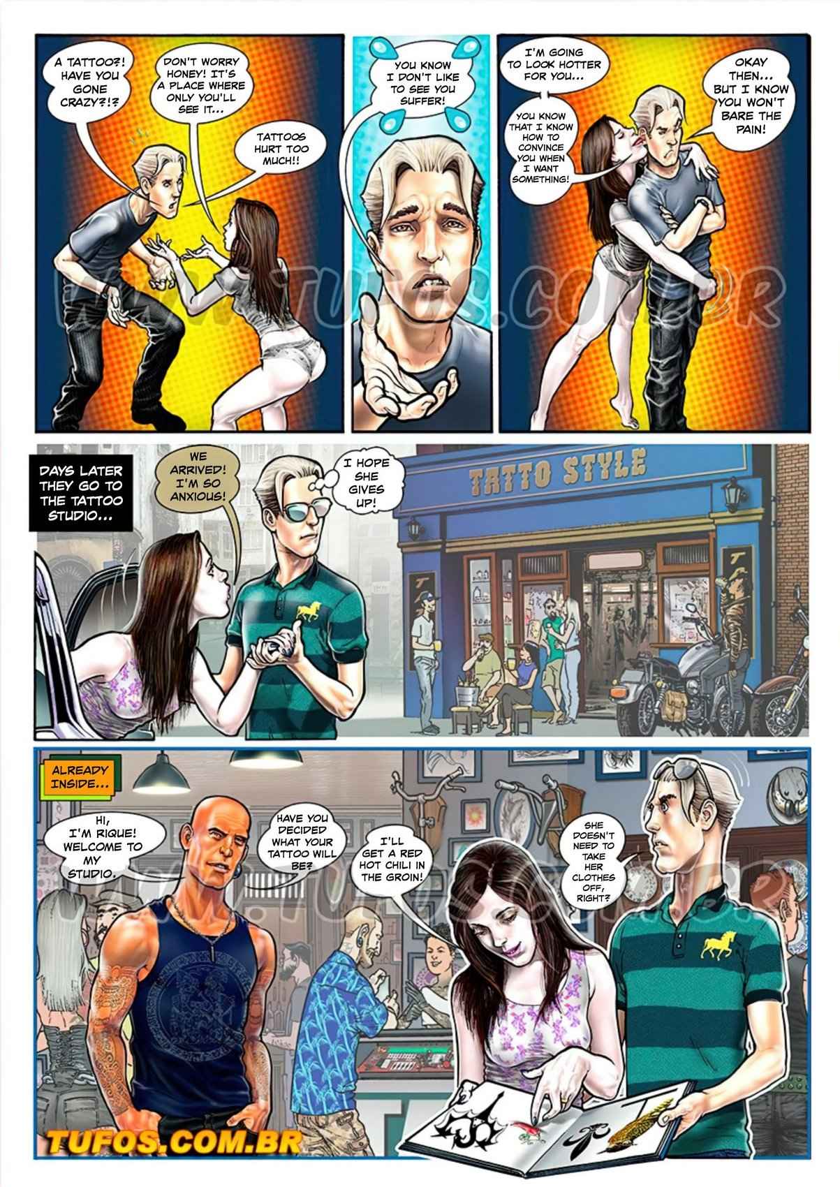 Stories Of Betrayal 8 – Red Hot Chilli Tatto – Tufos - english page 3 full
