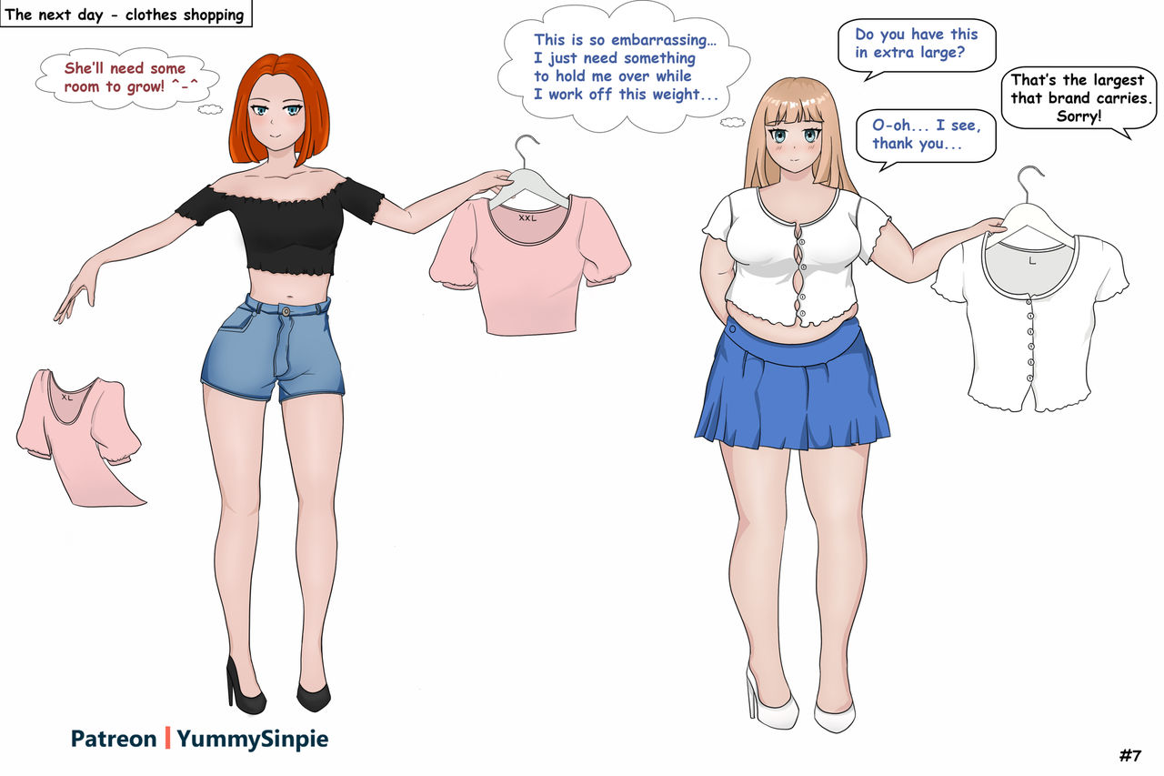 How Fat Does My Senpai Want Me To Be? page 8 full