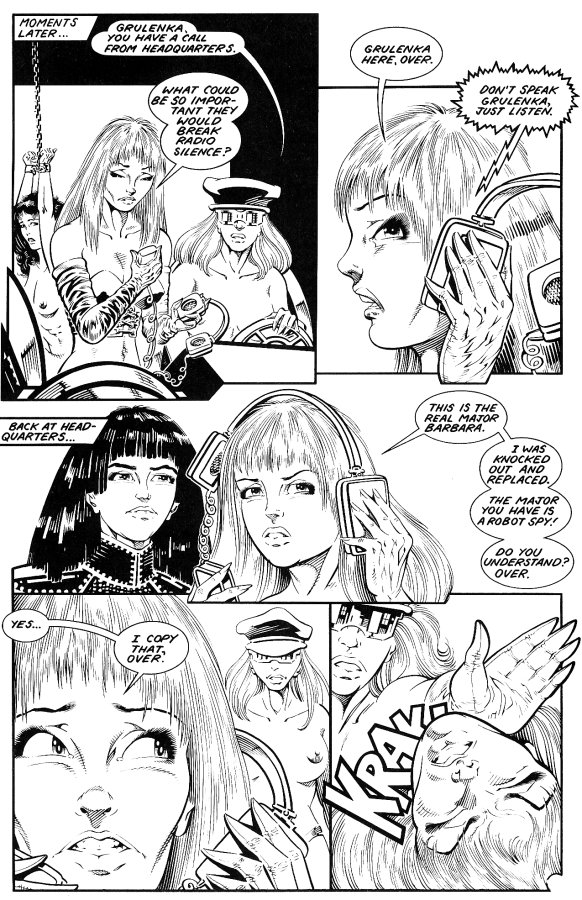 Bondage Girls at War #06 : Deadly Betrayal page 9 full