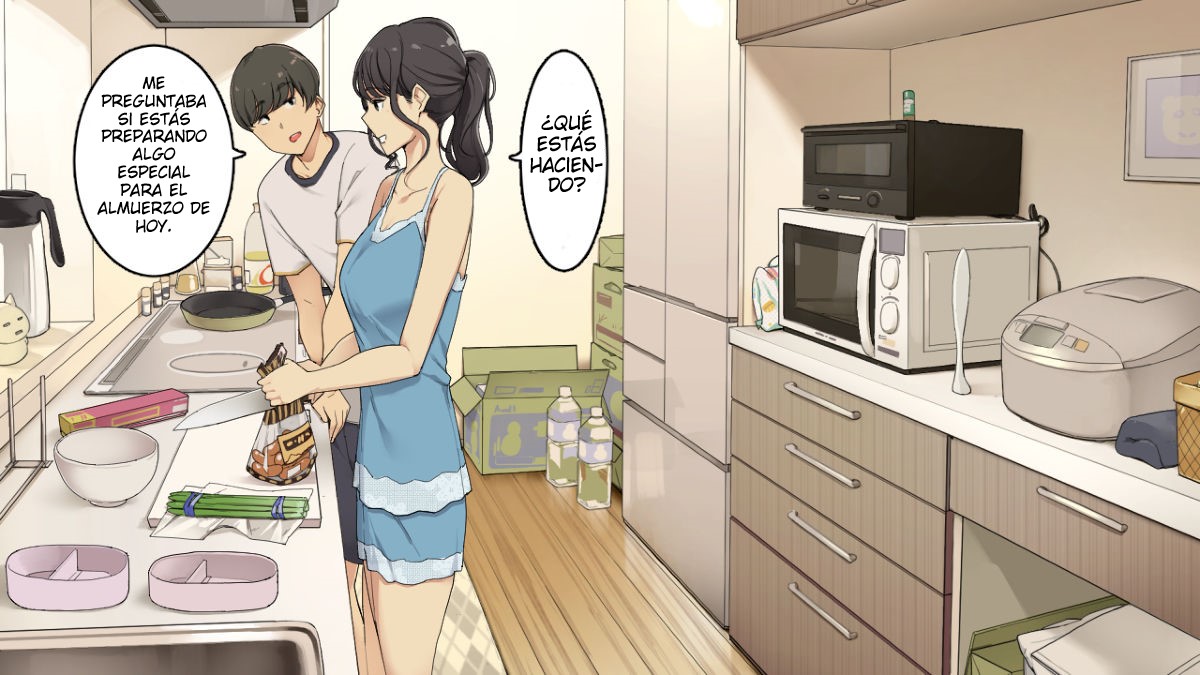 Nani Shite mo Zettai Okoranai Douseichuu no Toshiue Kanojo ni Chokkai Dashitaku Naru Asa page 1 full