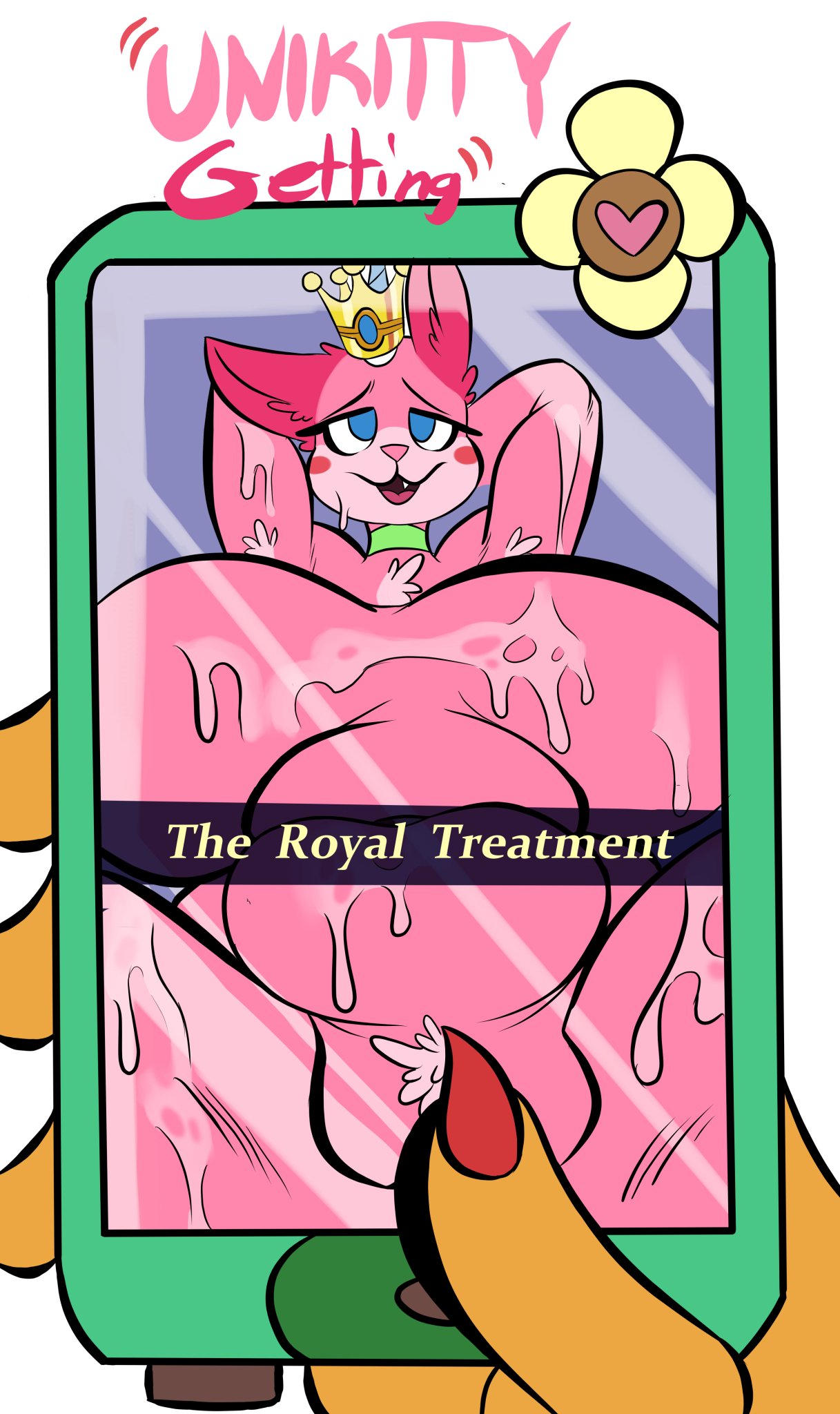 Unikitty Getting" The Royal Treatment~ page 1 full