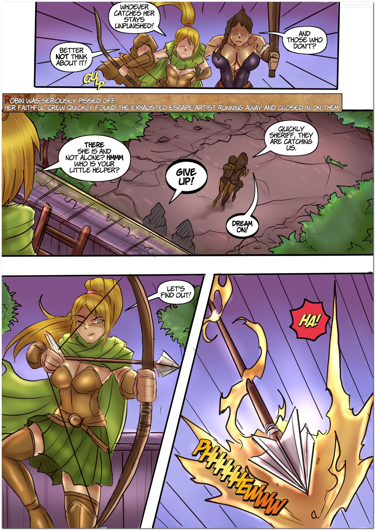 Robin Hood the Queen of Thieves 2 page 9 full