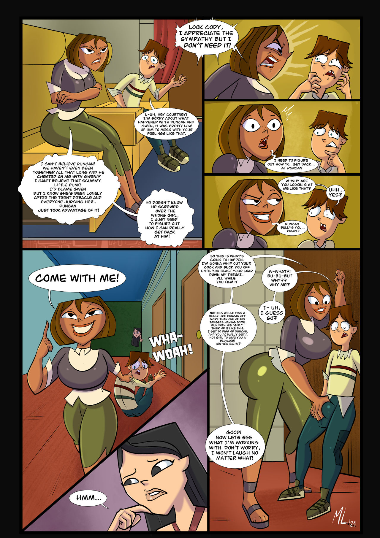 Total Drama Comic page 2 full