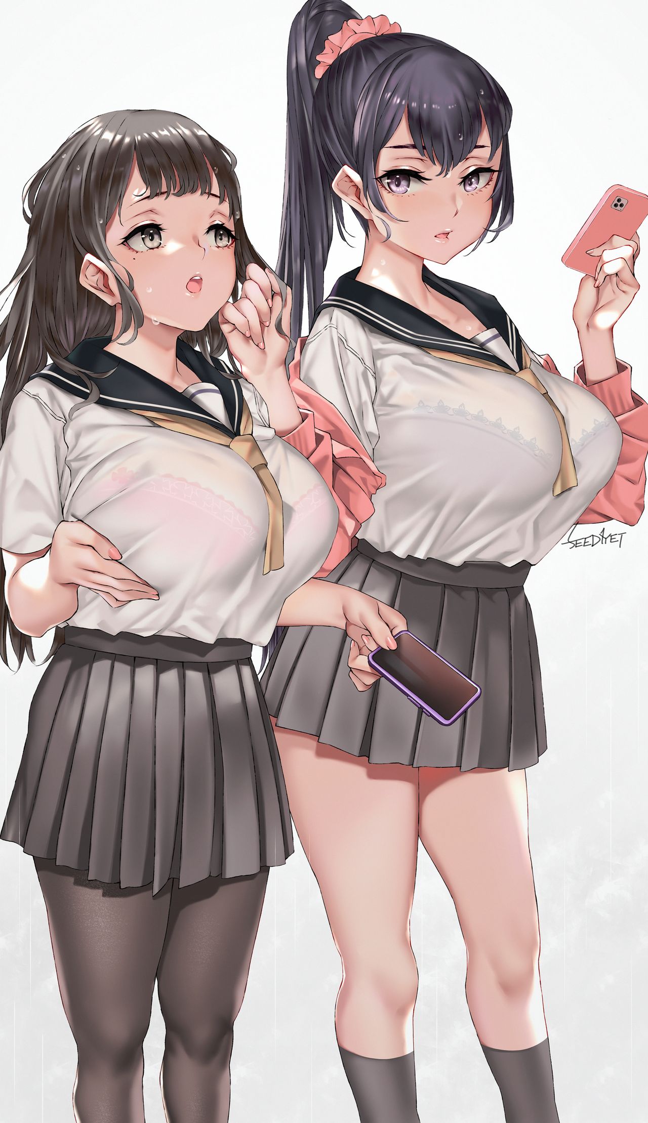 JHS部活動 Original character Vol.I page 6 full