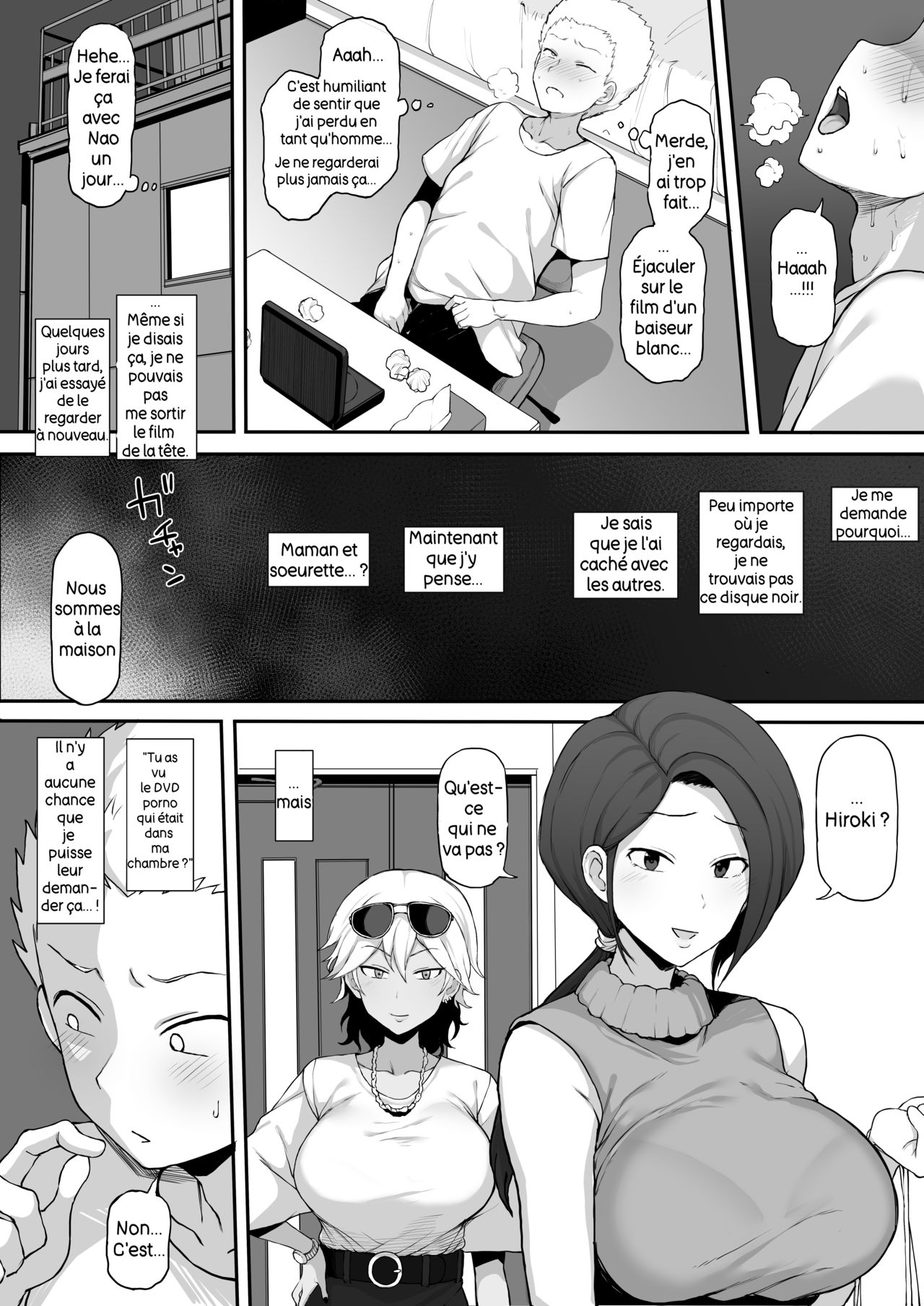 Kokujin no Tenkousei ni Haha o NTRru 4 Kuroi DVD page 7 full
