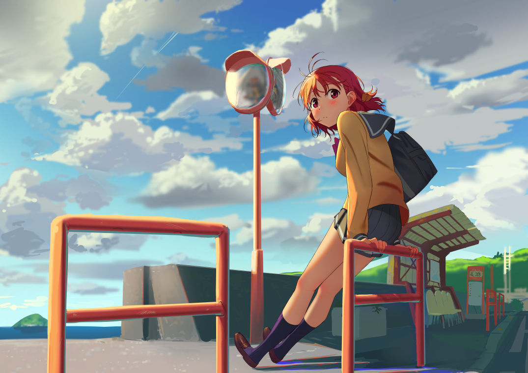 Bus stop Girls page 2 full