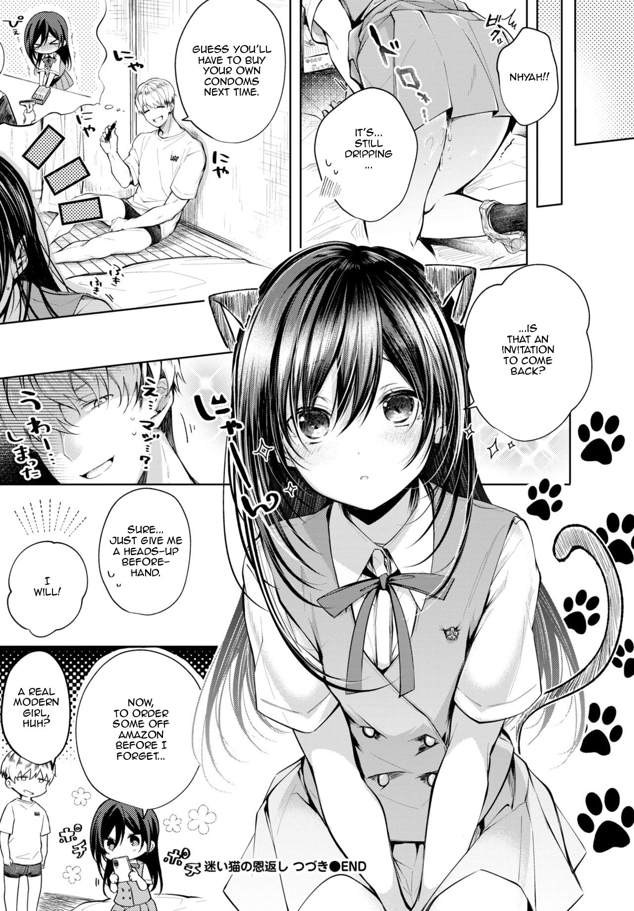 Mayoineko no Ongaeshi Tsuzuki | Lost Kitten's Repayment page 10 full