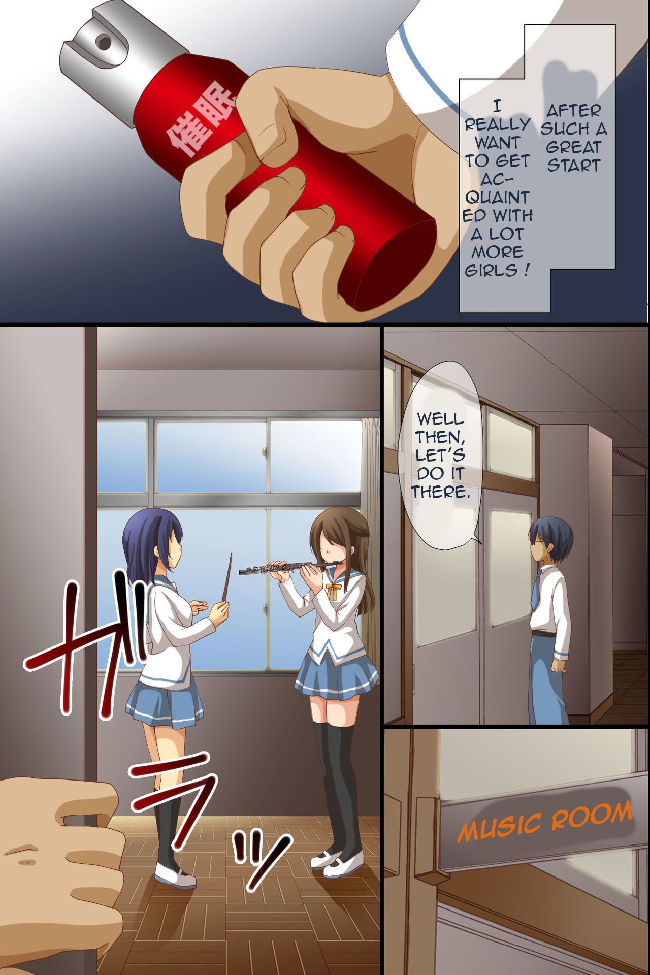 Saimin de Shihai Sareta Gakuen 2 ~ Saimin Zumi no Gakuen de Bukatsudou Kengaku Shichaimashita | Dominance over the Whol School 2 - Everyone is hypnotized! page 3 full