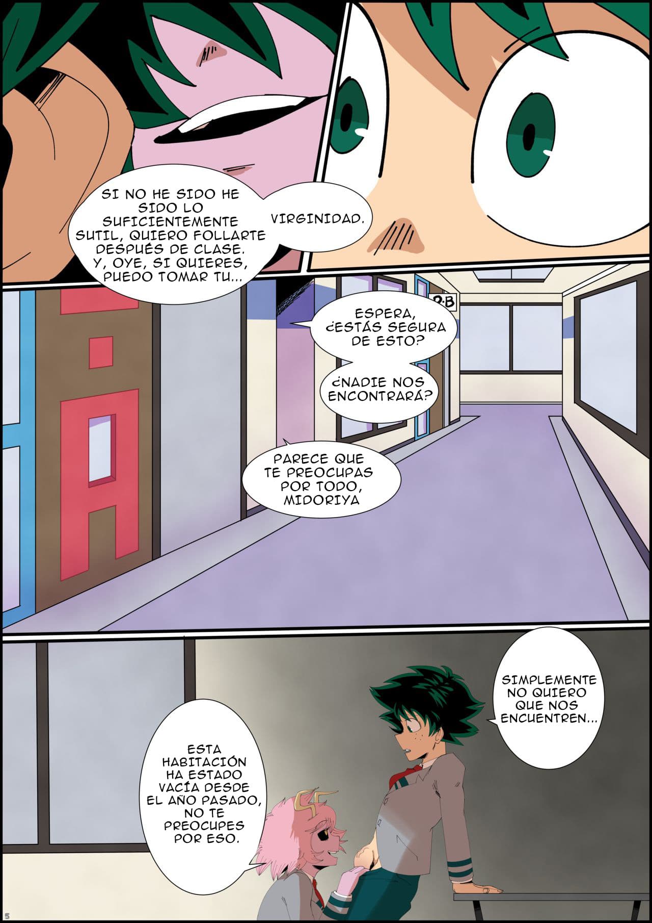 Mina X Deku page 6 full