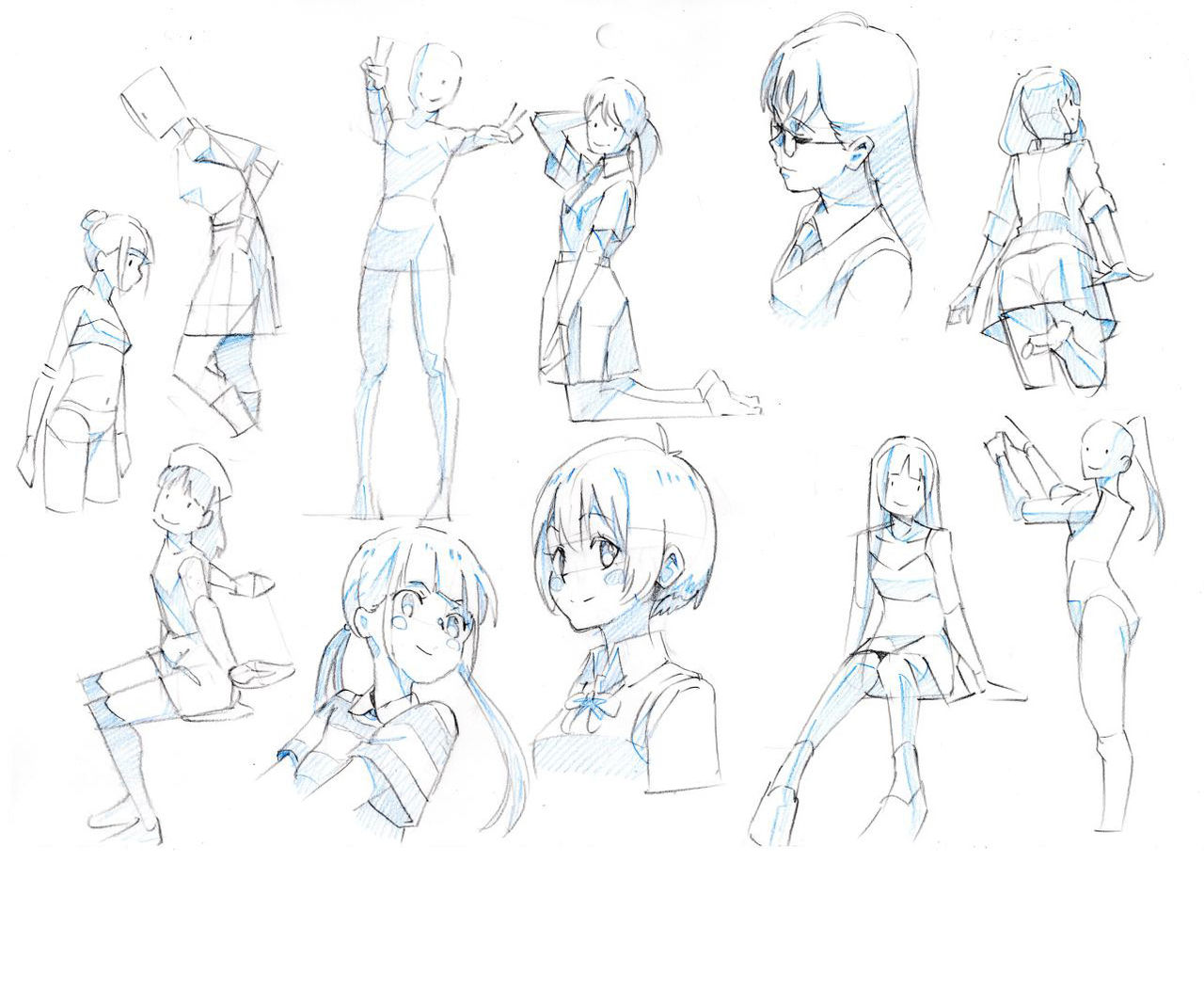 絵の練習帳お試し版Drawing practice book 絵の練習帳シリーズ page 8 full